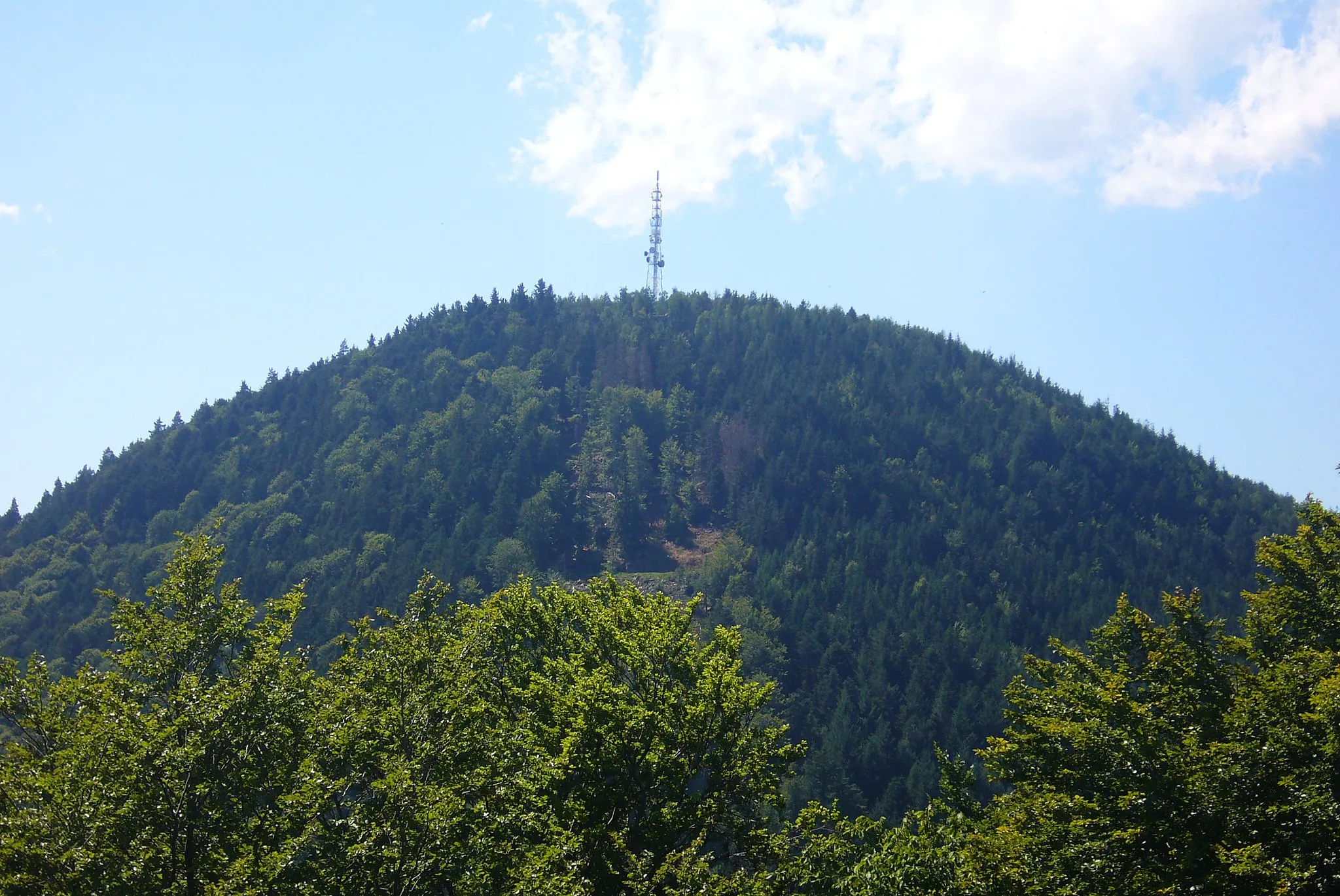 Photo showing: Rocher du Coucou pris depuis le château du Frankenbourg