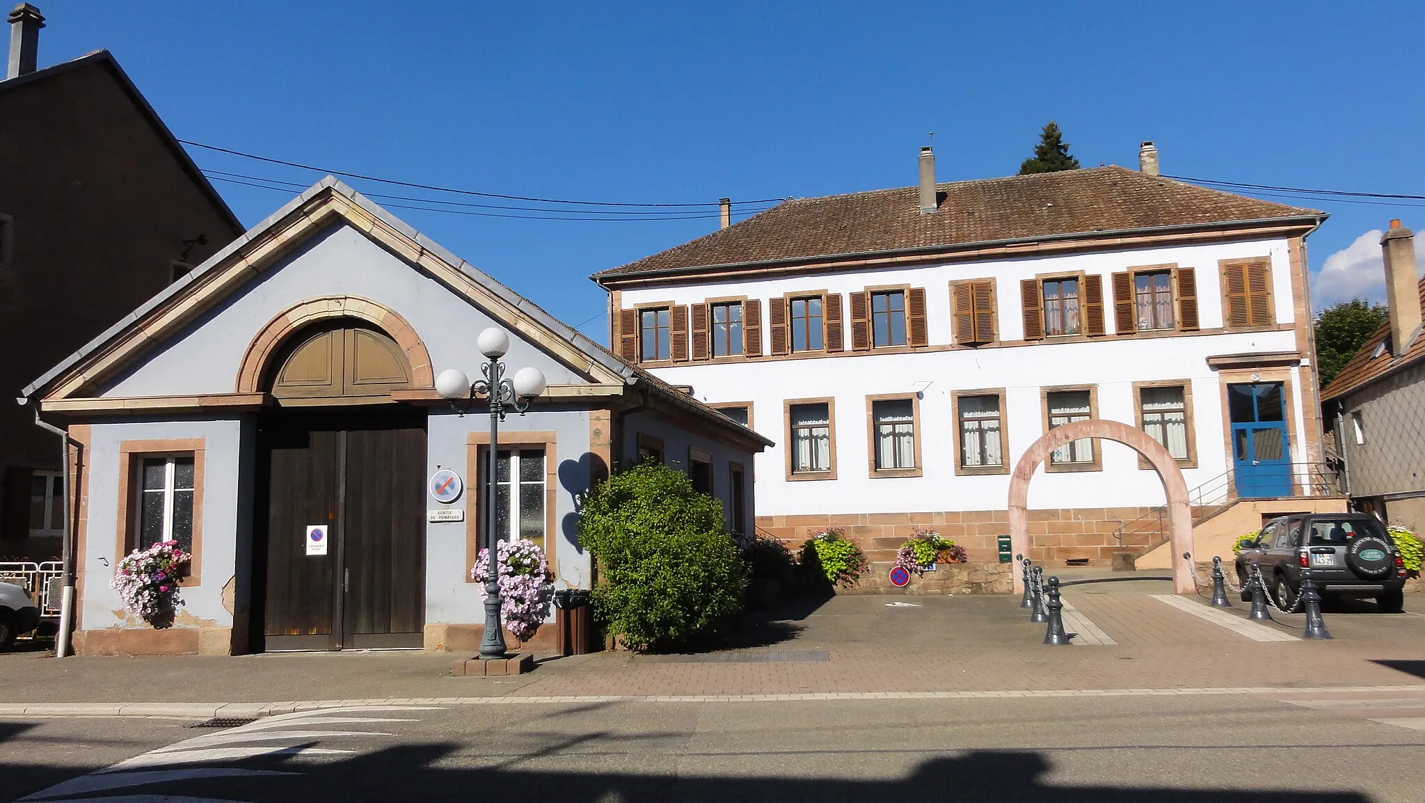 Photo showing: This building is indexed in the base Mérimée, a database of architectural heritage maintained by the French Ministry of Culture, under the reference IA67013339 .