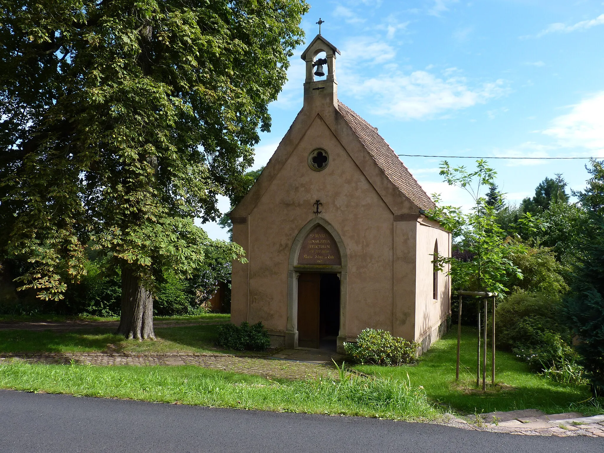 Photo showing: Alsace, Bas-Rhin, Boersch, Chapelle Notre-Dame-aux-Chênes de Saint-Léonard