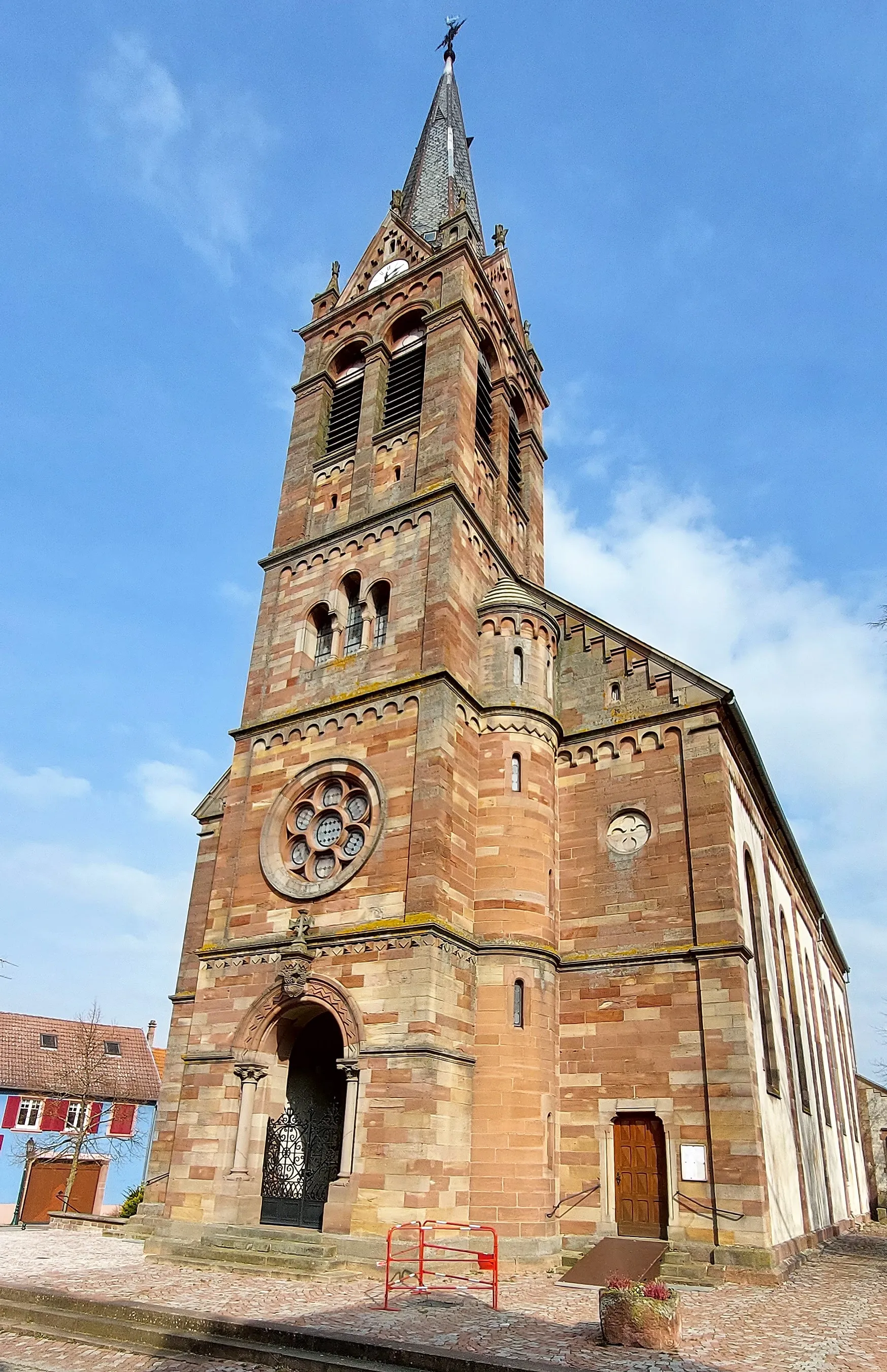 Photo showing: Église Saint-Hippolyte de Flexbourg