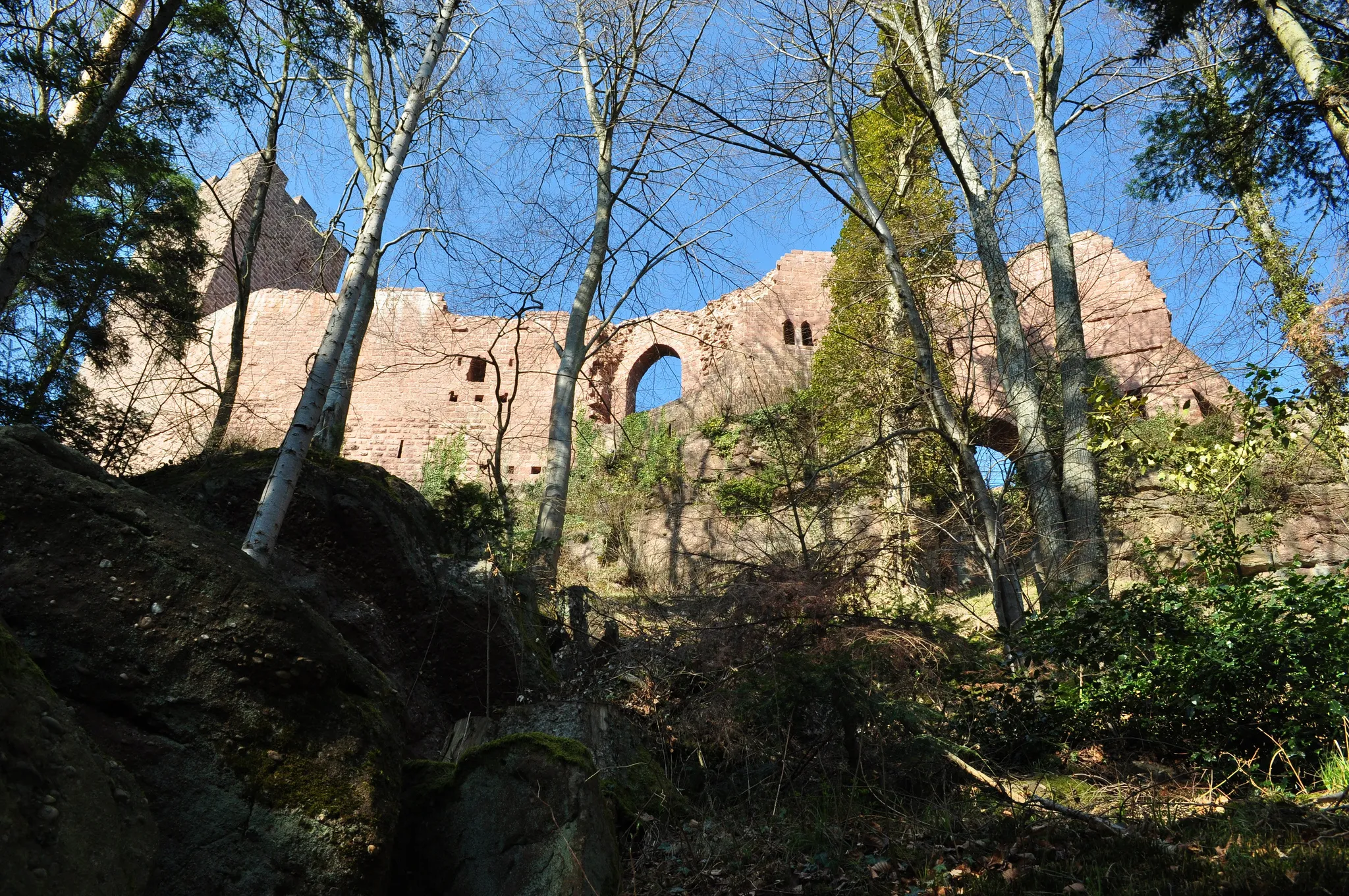 Photo showing: Chateau de Wangenbourg