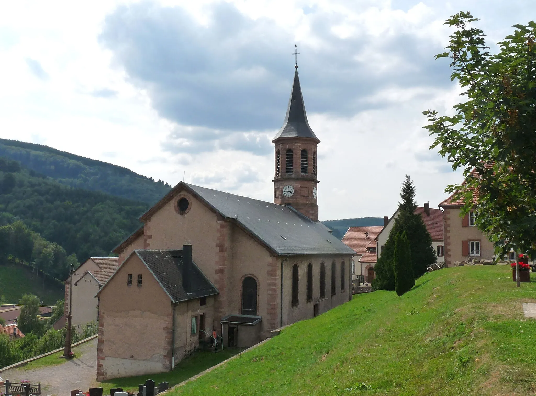 Photo showing: Church of Natzwiller (Bas-Rhin)