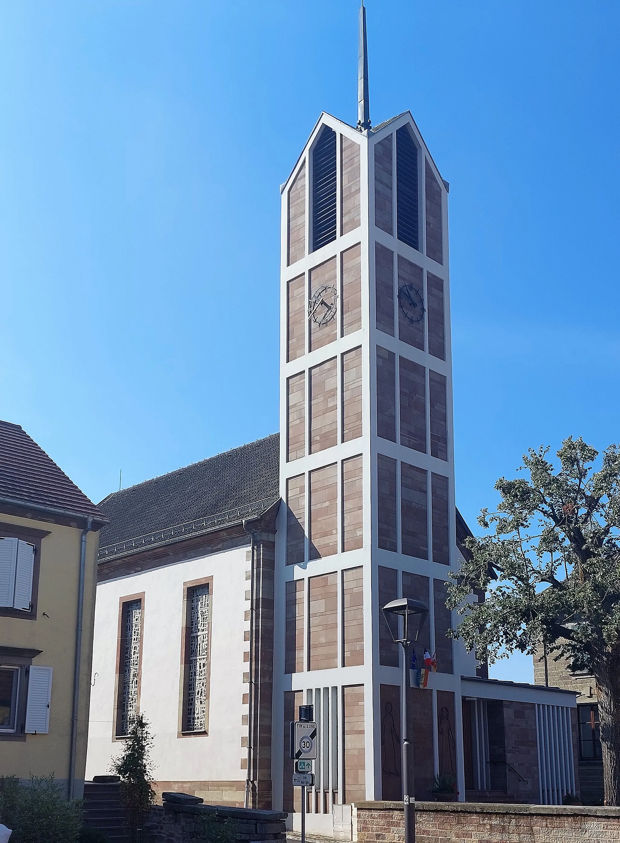 Photo showing: Eglise protestante d'Adamswiller