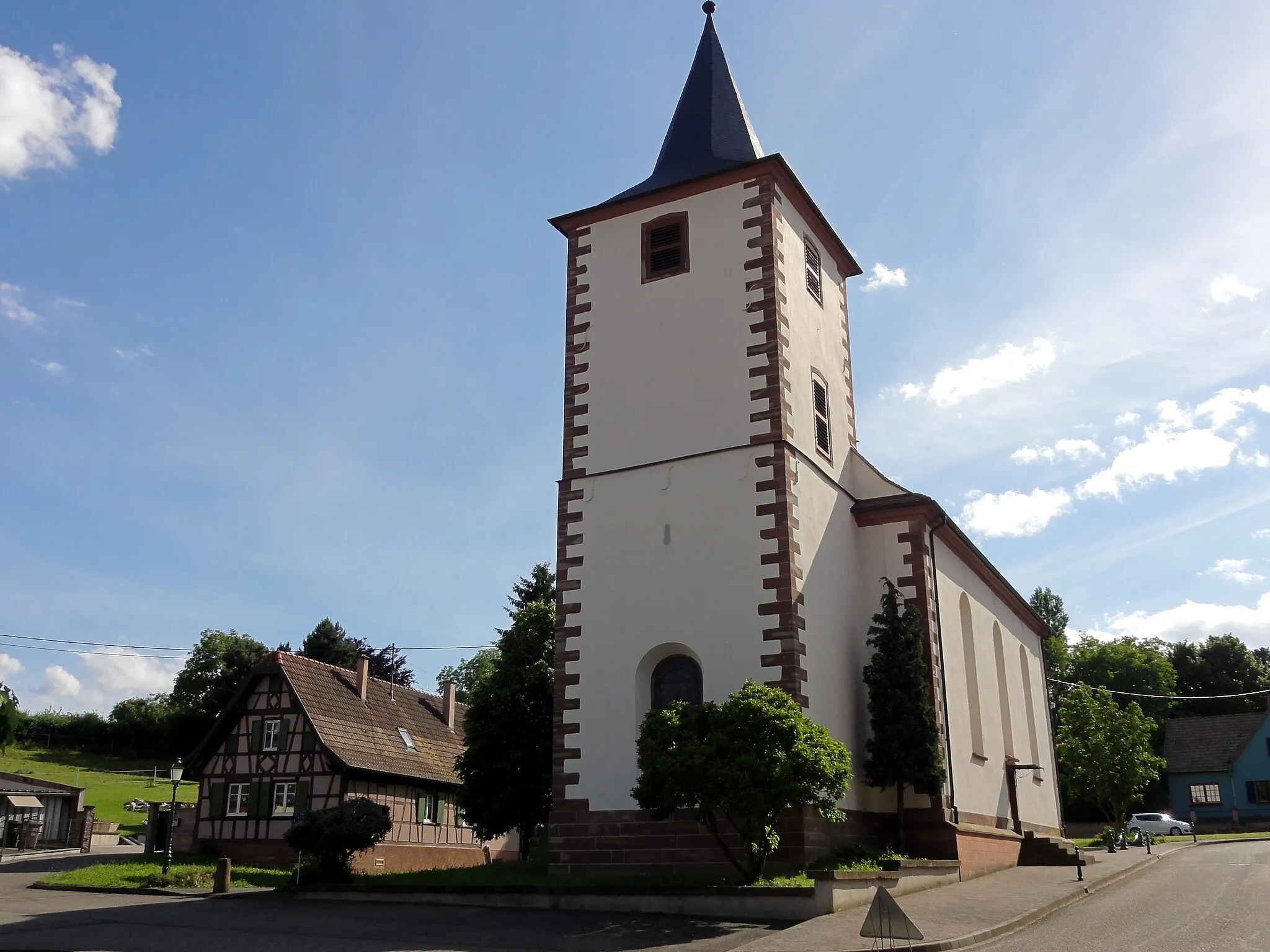 Photo showing: This building is indexed in the base Mérimée, a database of architectural heritage maintained by the French Ministry of Culture, under the reference IA67008943 .