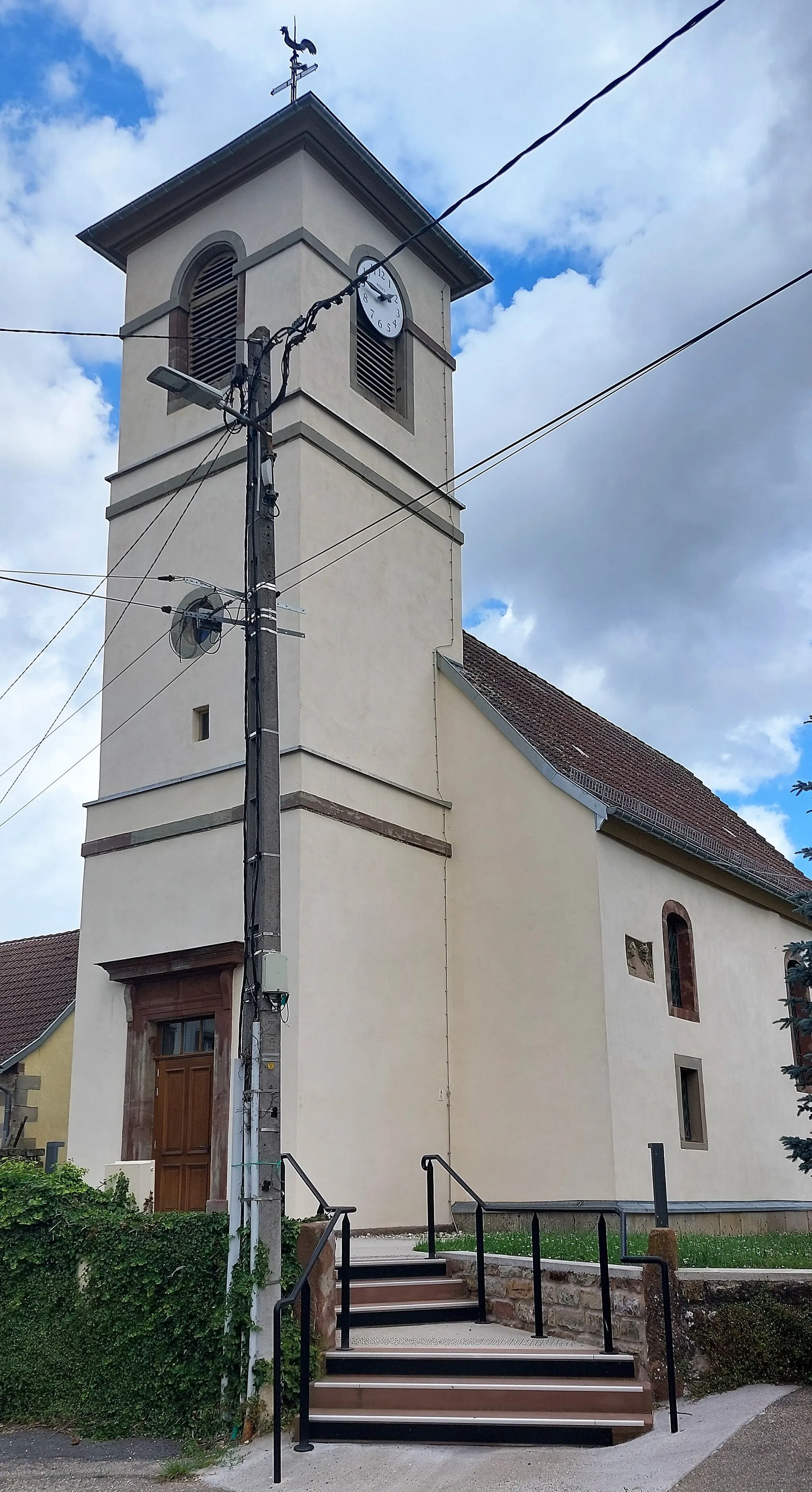 Photo showing: Église luthérienne d'Asswiller