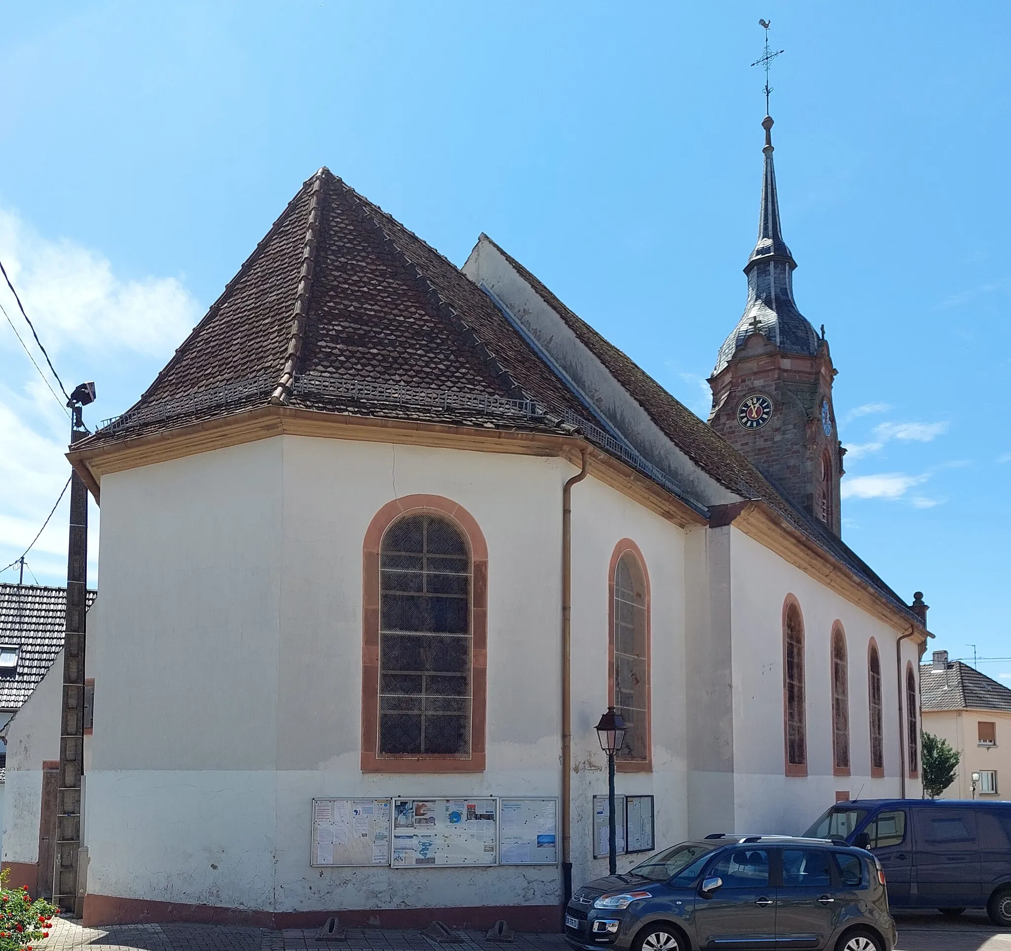 Photo showing: Église Saints Pancrace-et-Sébastien, Bernolsheim