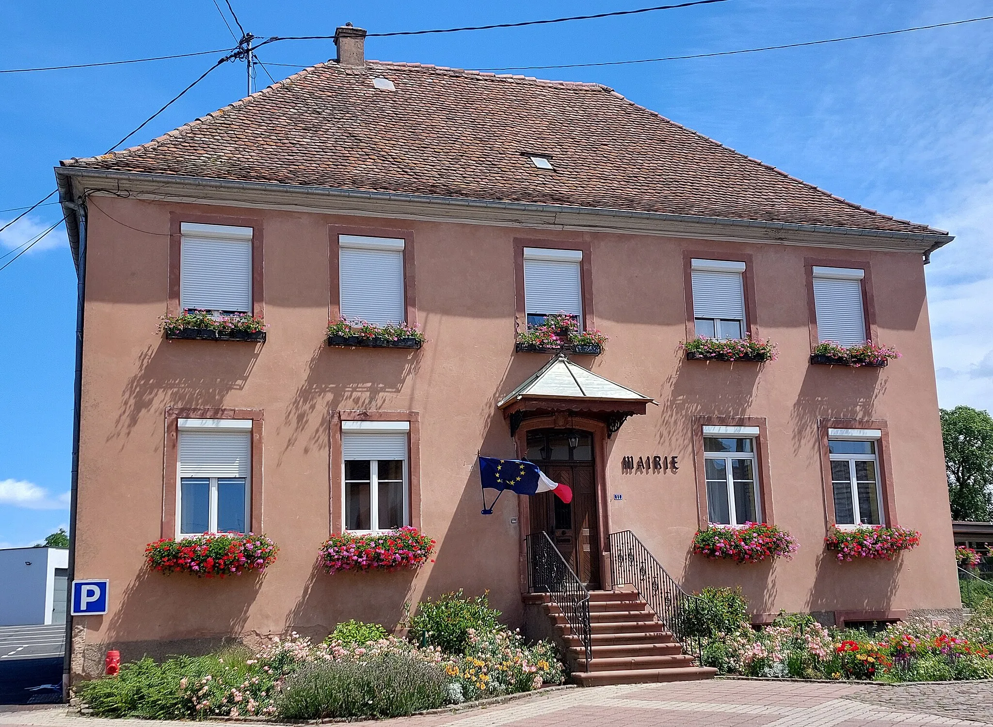 Photo showing: Mairie de Bernolsheim