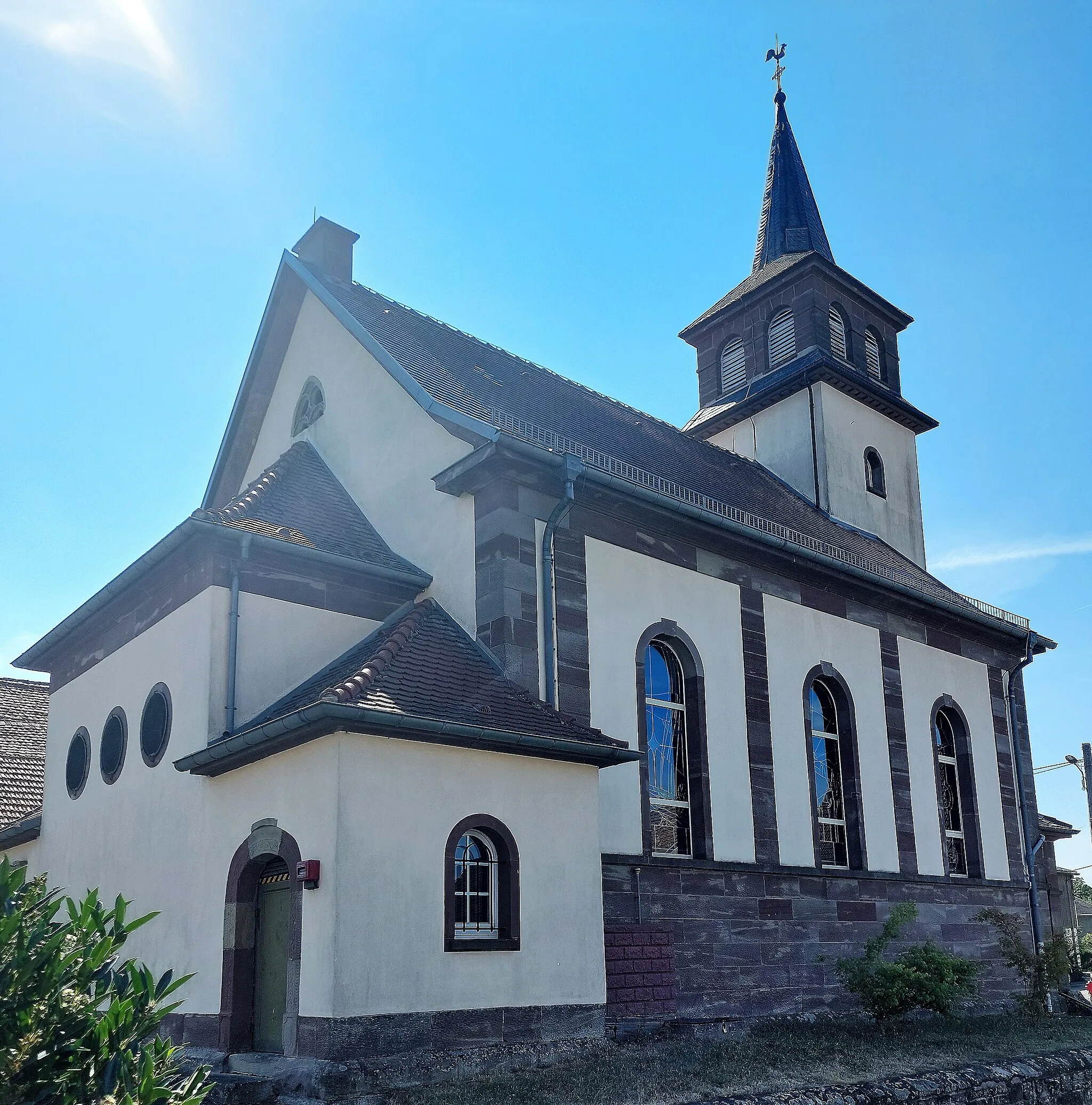 Photo showing: Eglise protestante de Bettwiller