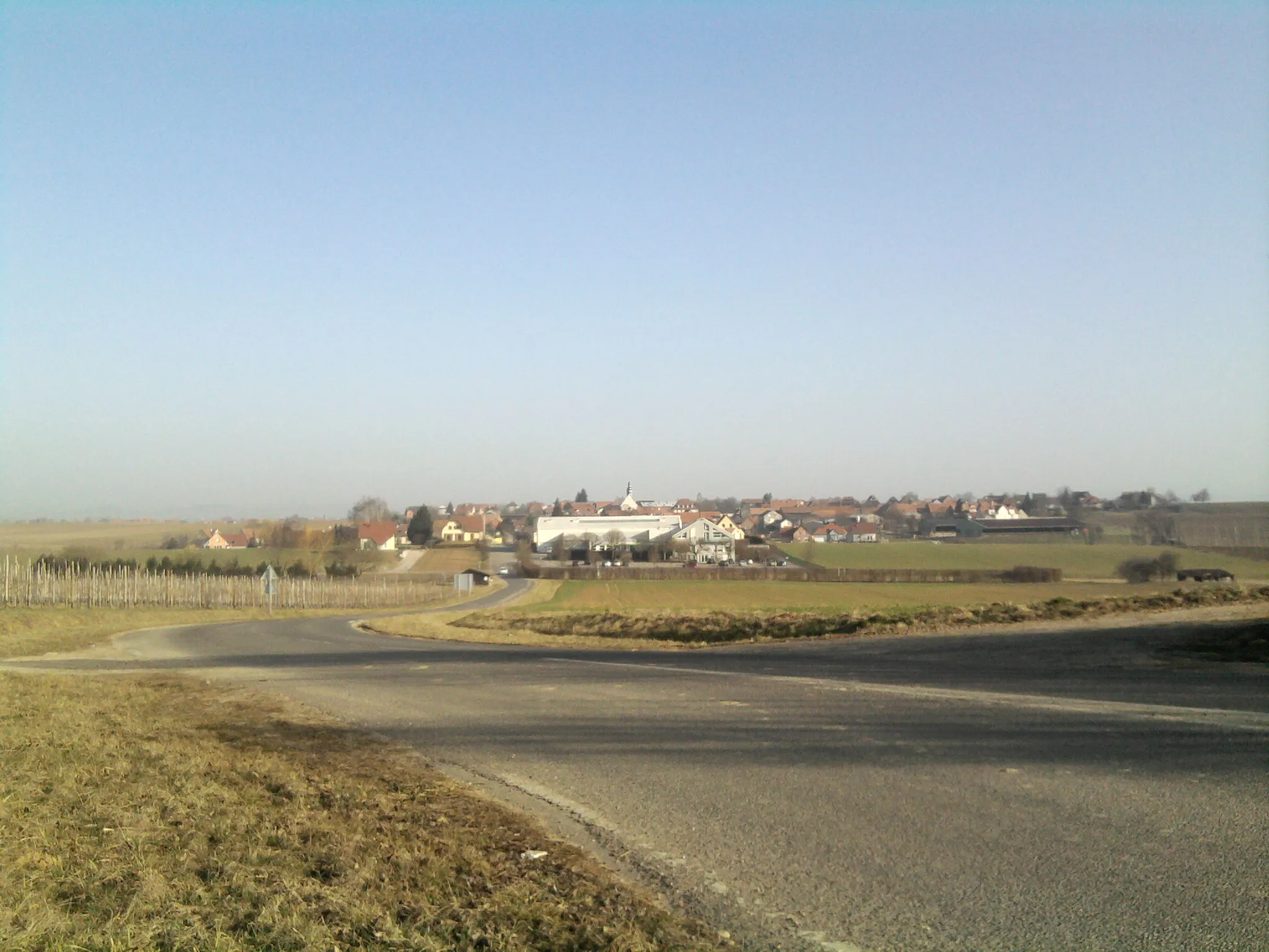 Photo showing: Vue depuis le lieu-dit "Les Trois Croix"