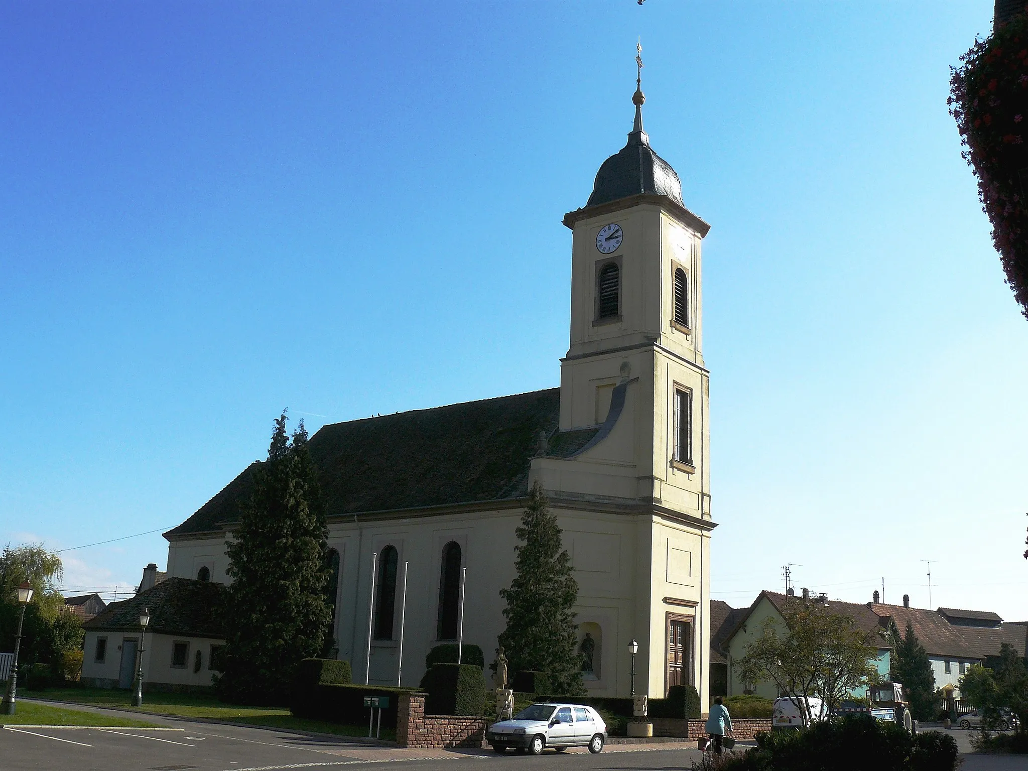 Photo showing: Église catholique Saint-Ulrich