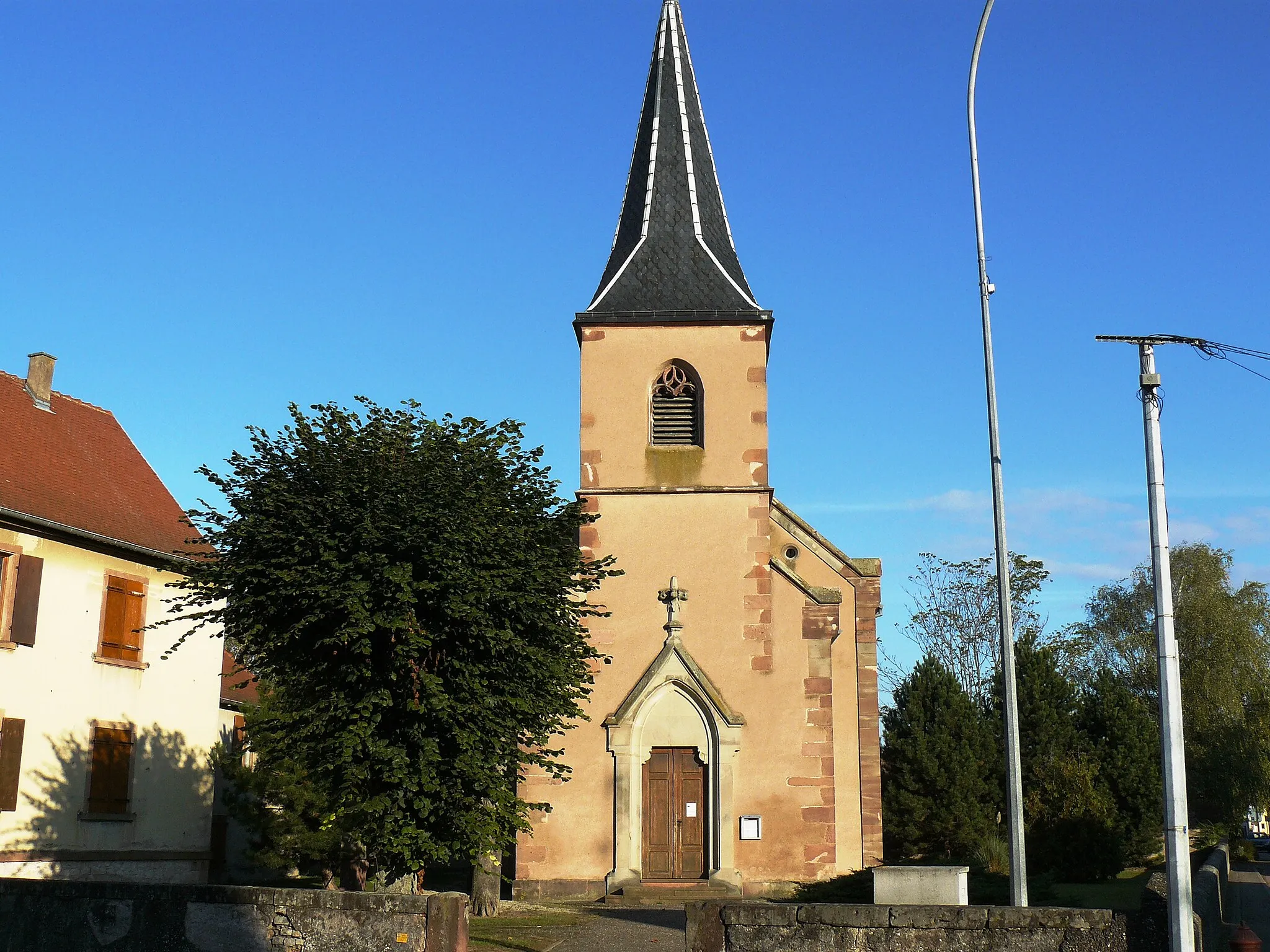 Photo showing: Église Saint-Étienne (catholique) de Boofzheim