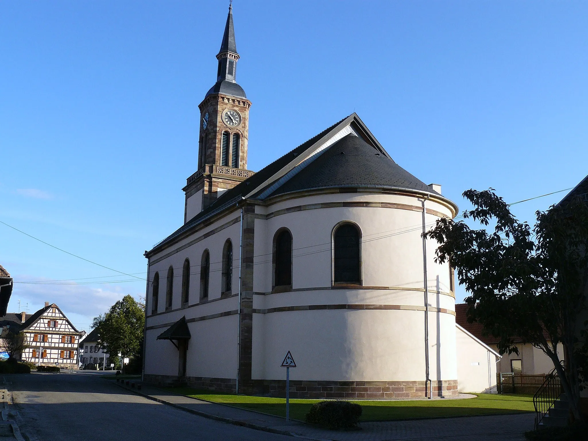 Photo showing: Église luthérienne (Boofzheim)
