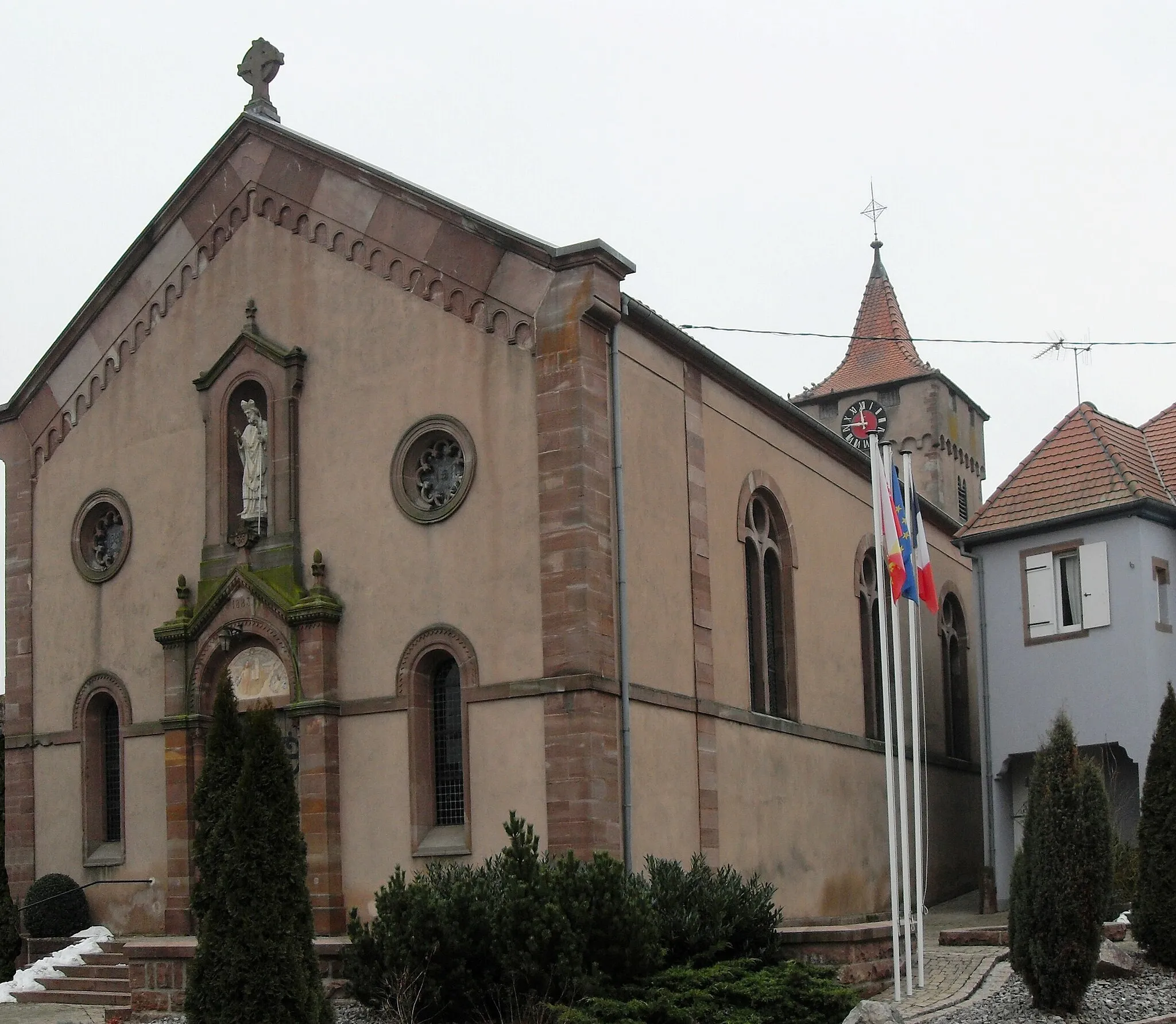 Photo showing: L'église Saint-Augustin à Crastatt