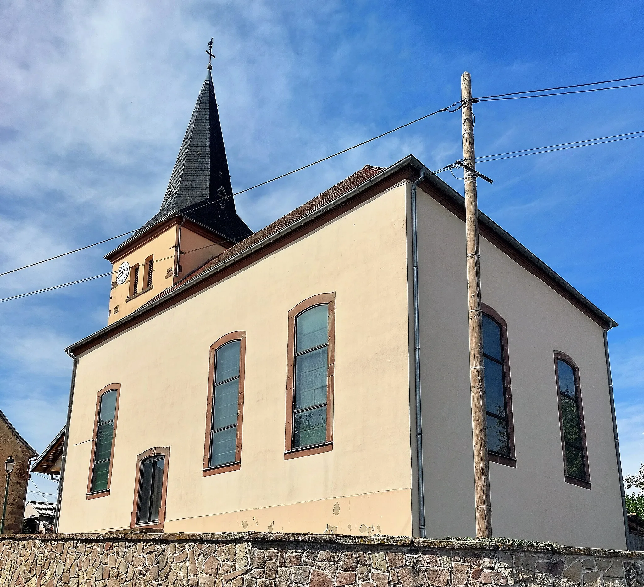 Photo showing: Eglise Saint-Martin de Dehlingen