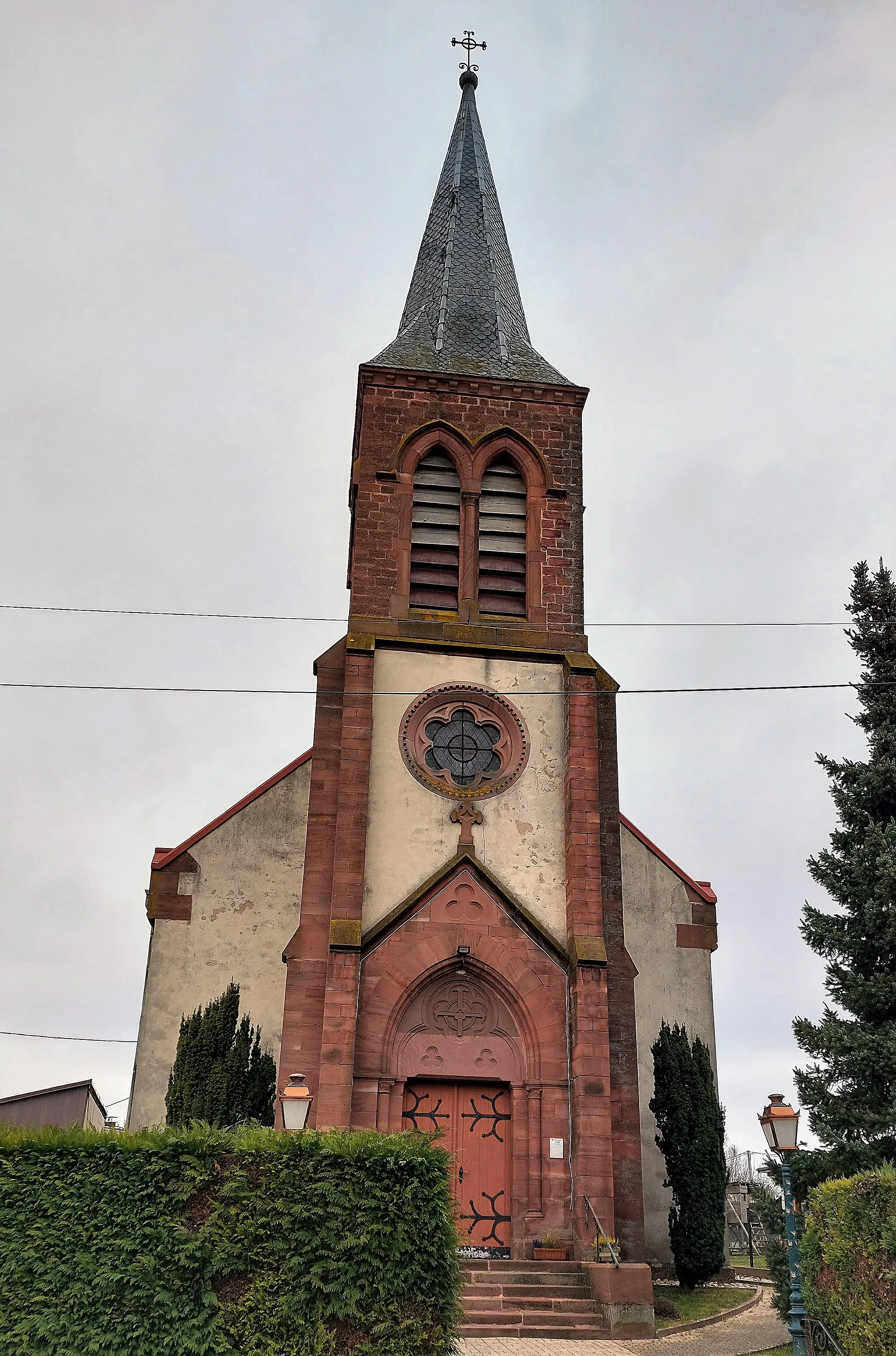 Photo showing: Église Saint-Symphorien de Dimbsthal