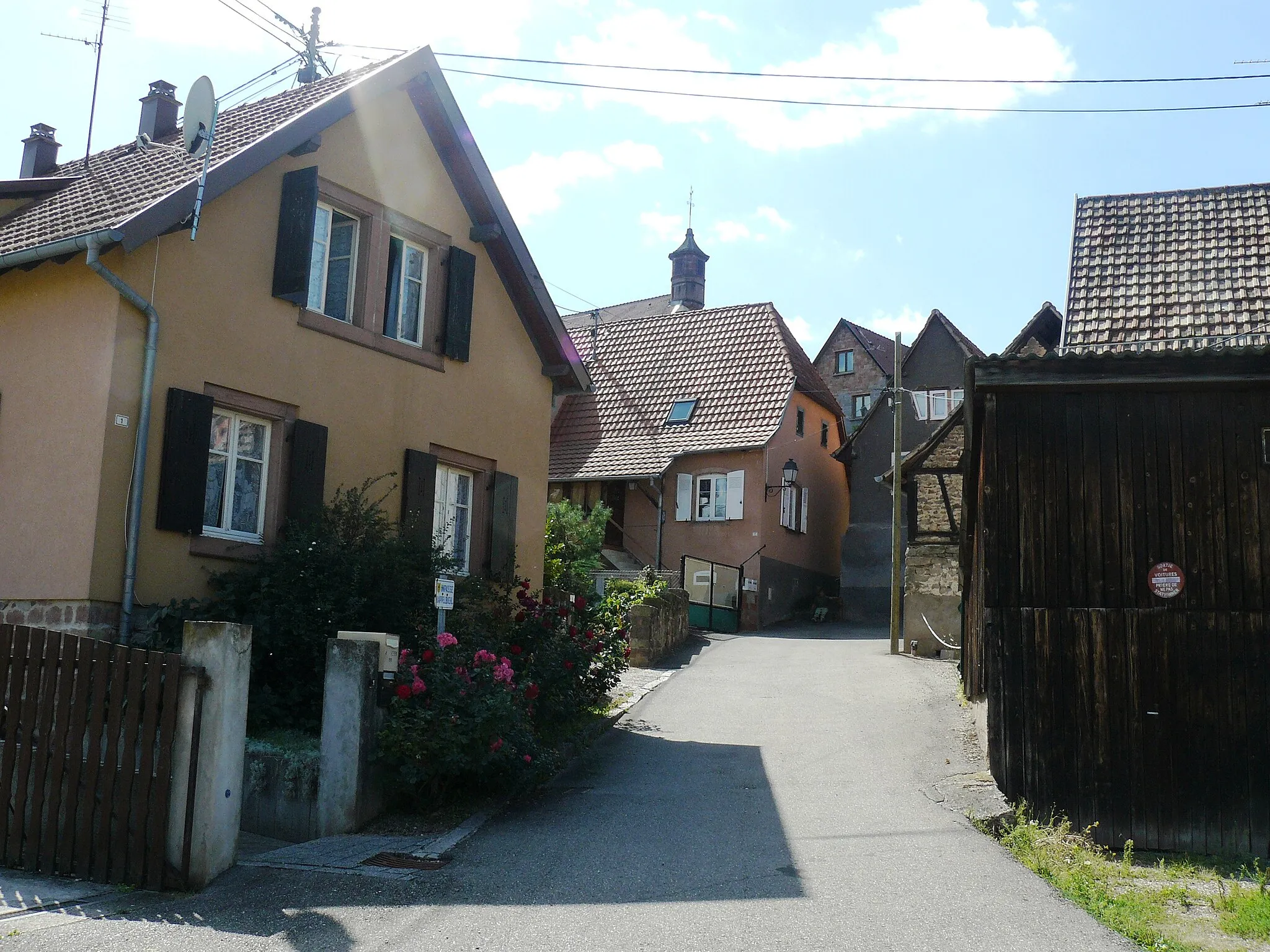 Photo showing: La rue de l'église