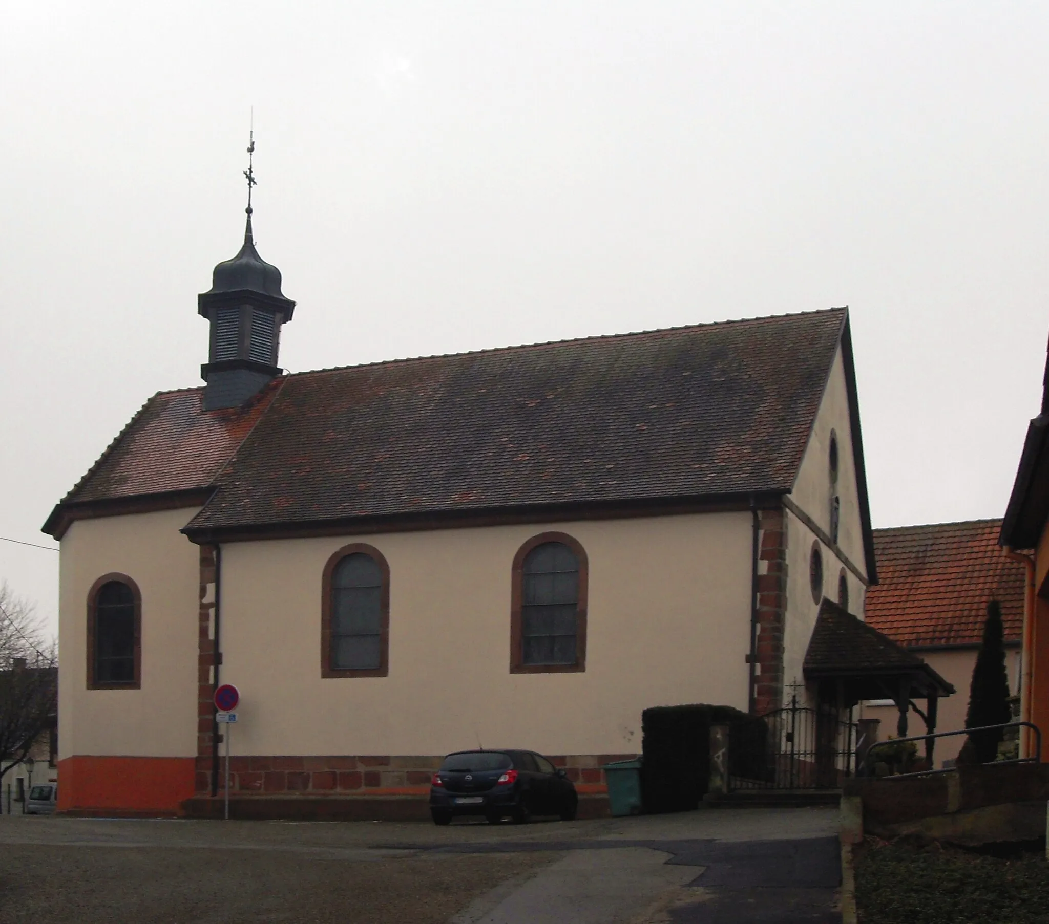 Photo showing: L'église Sainte-Marie-Saint-Bernard-Abbé de Donnenheim