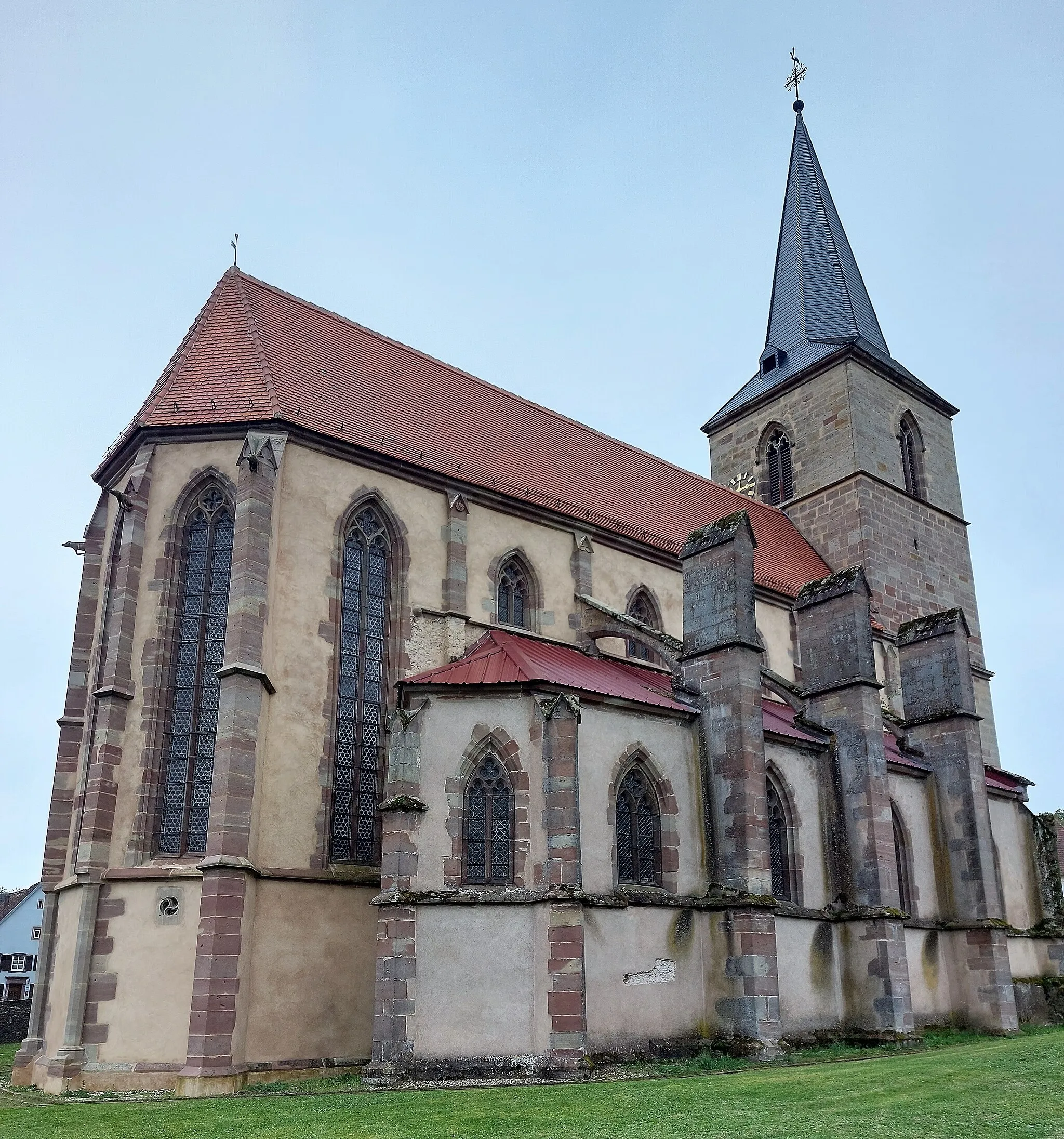 Photo showing: Église protestante Saint-Gall (Domfessel)