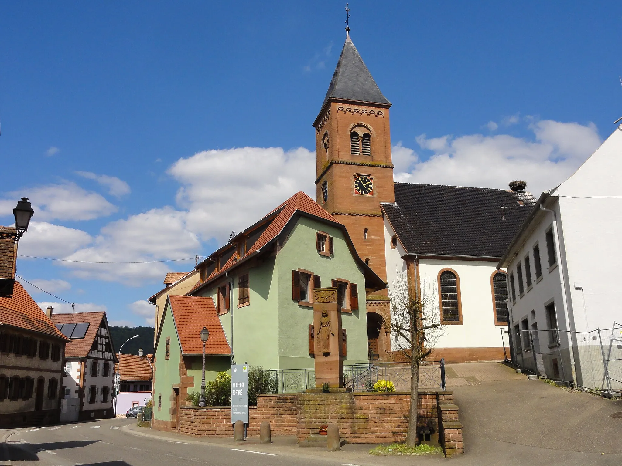 Photo showing: This building is indexed in the base Mérimée, a database of architectural heritage maintained by the French Ministry of Culture, under the reference IA67009721 .