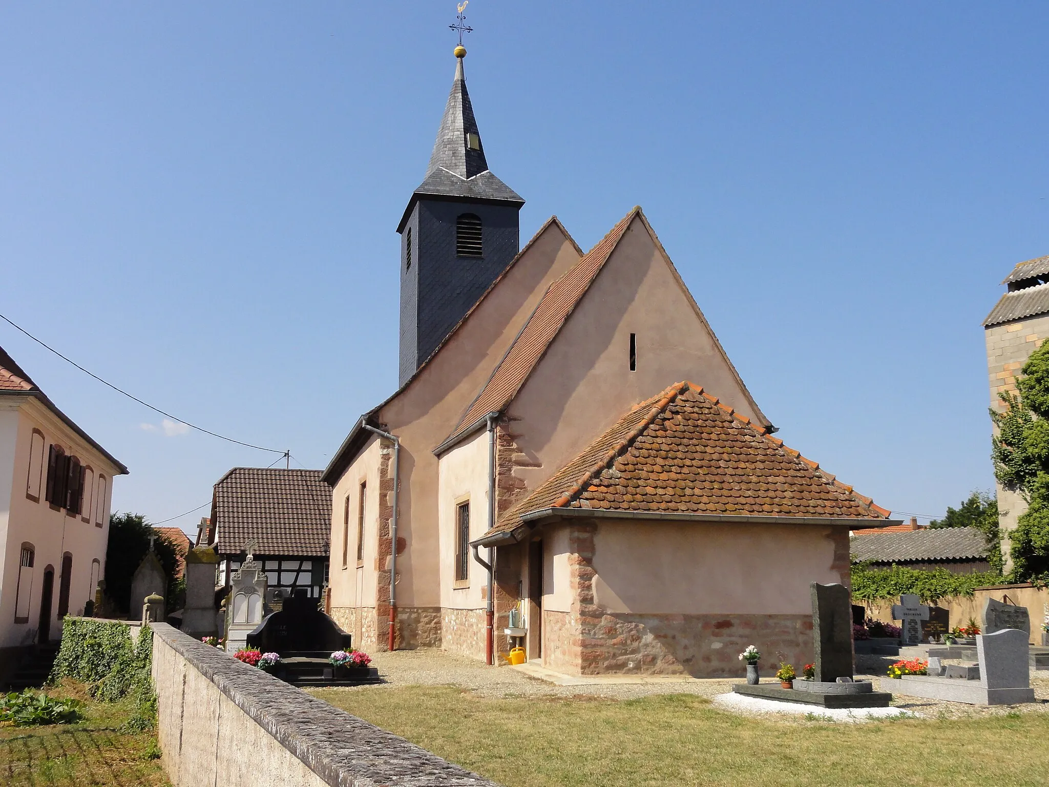 Photo showing: This building is indexed in the base Mérimée, a database of architectural heritage maintained by the French Ministry of Culture, under the reference IA67005561 .