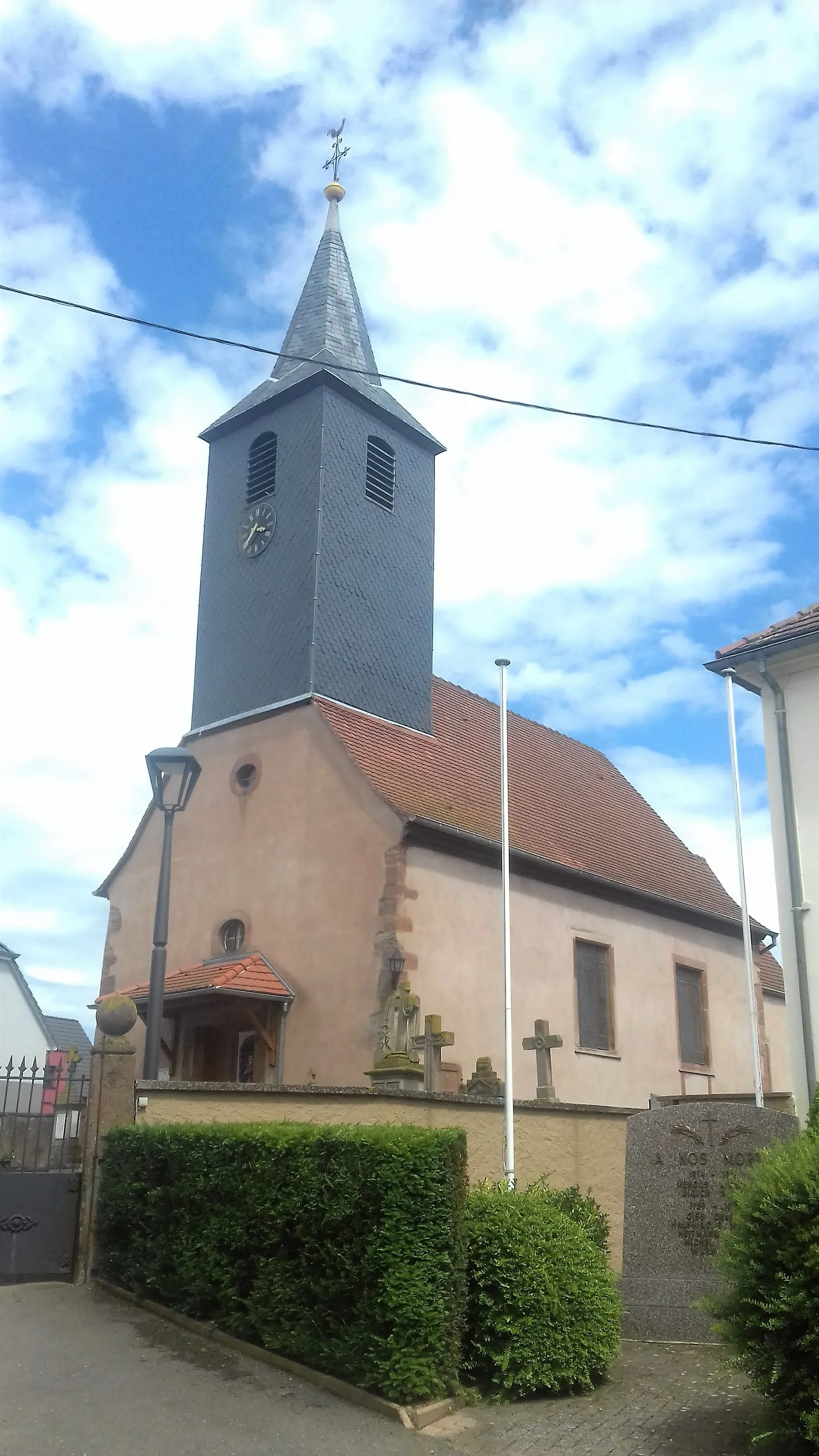Photo showing: Église Saint-Pierre-Saint-Paul de Dossenheim-Kochersberg