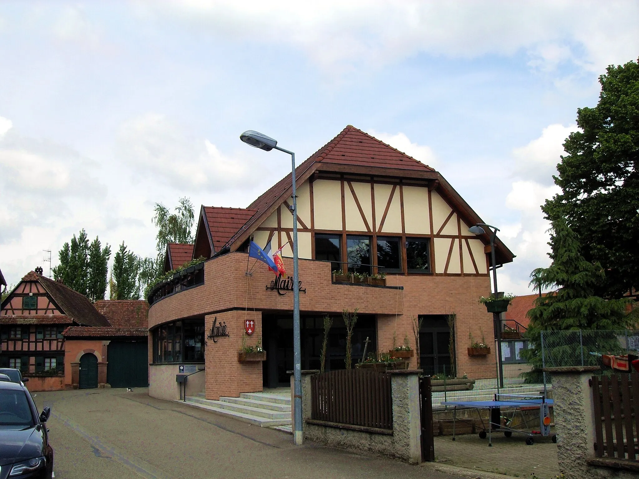 Photo showing: La mairie d'Eckwersheim
