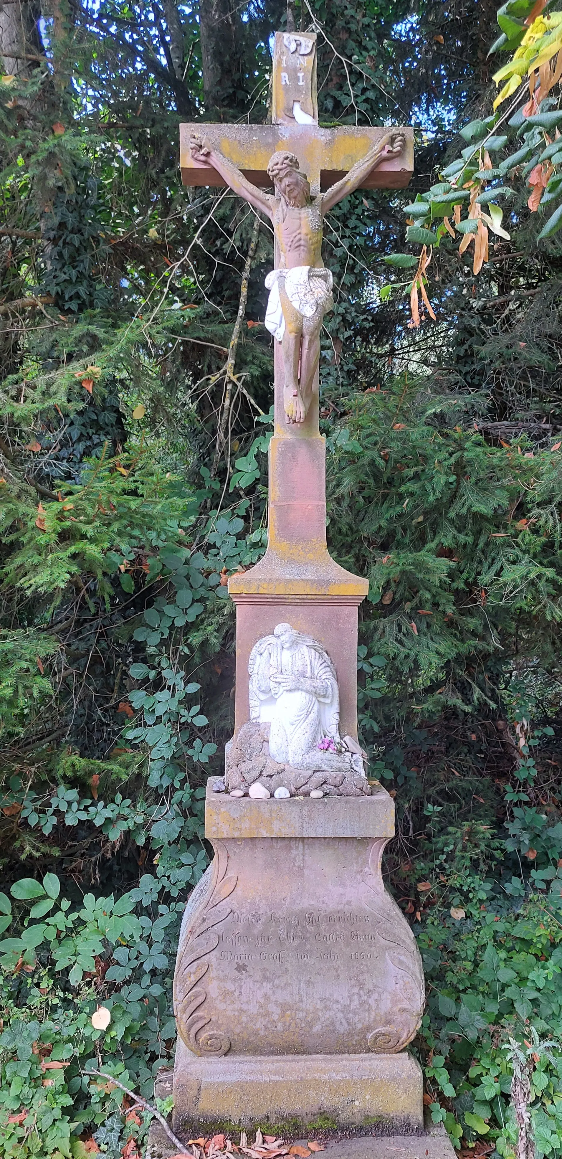 Photo showing: Crucifix Brueckmatt à Durrenbach