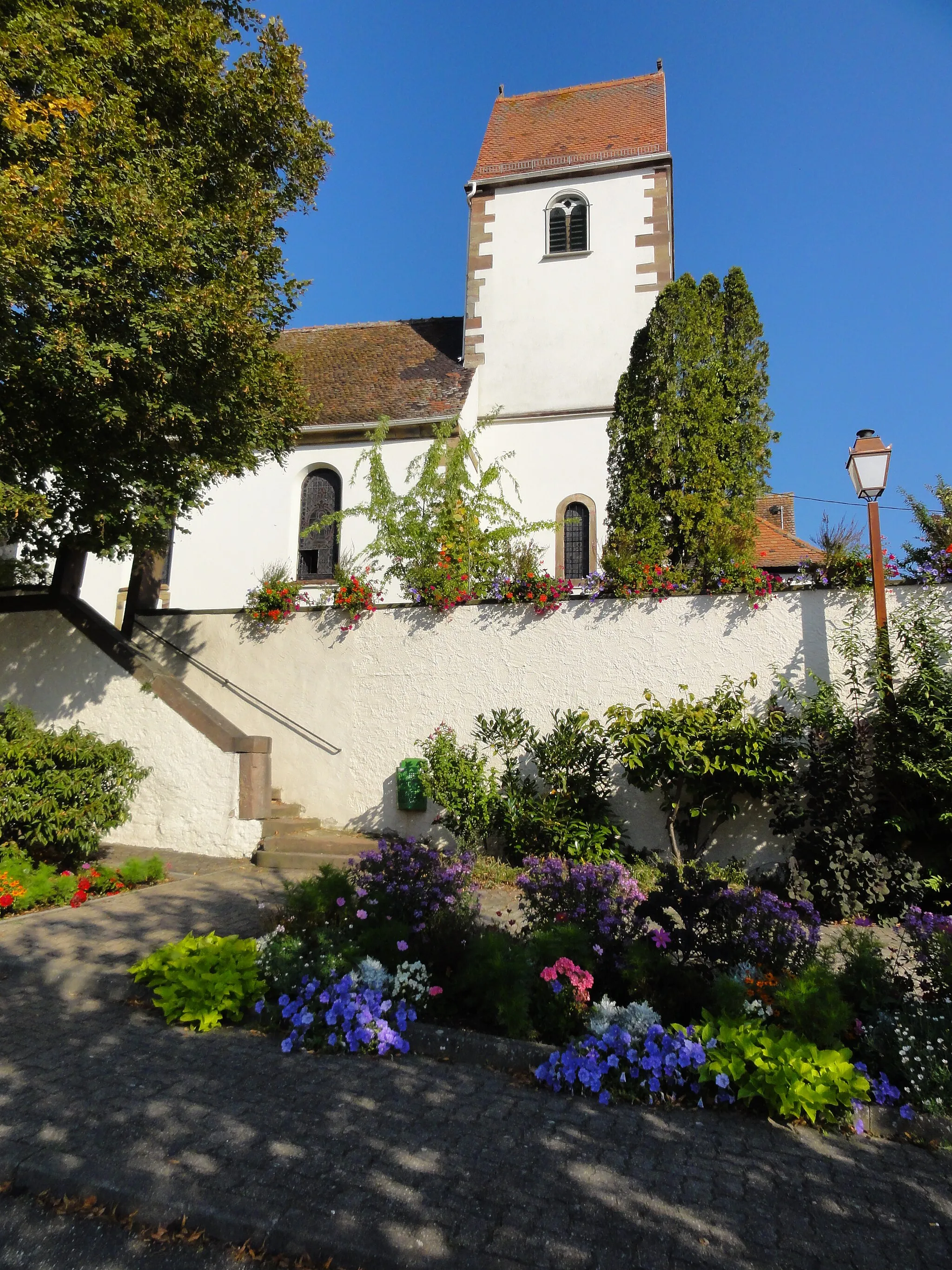 Photo showing: Alsace, Bas-Rhin, Église Saints-Pierre-et-Paul de Durningen (IA67005502).