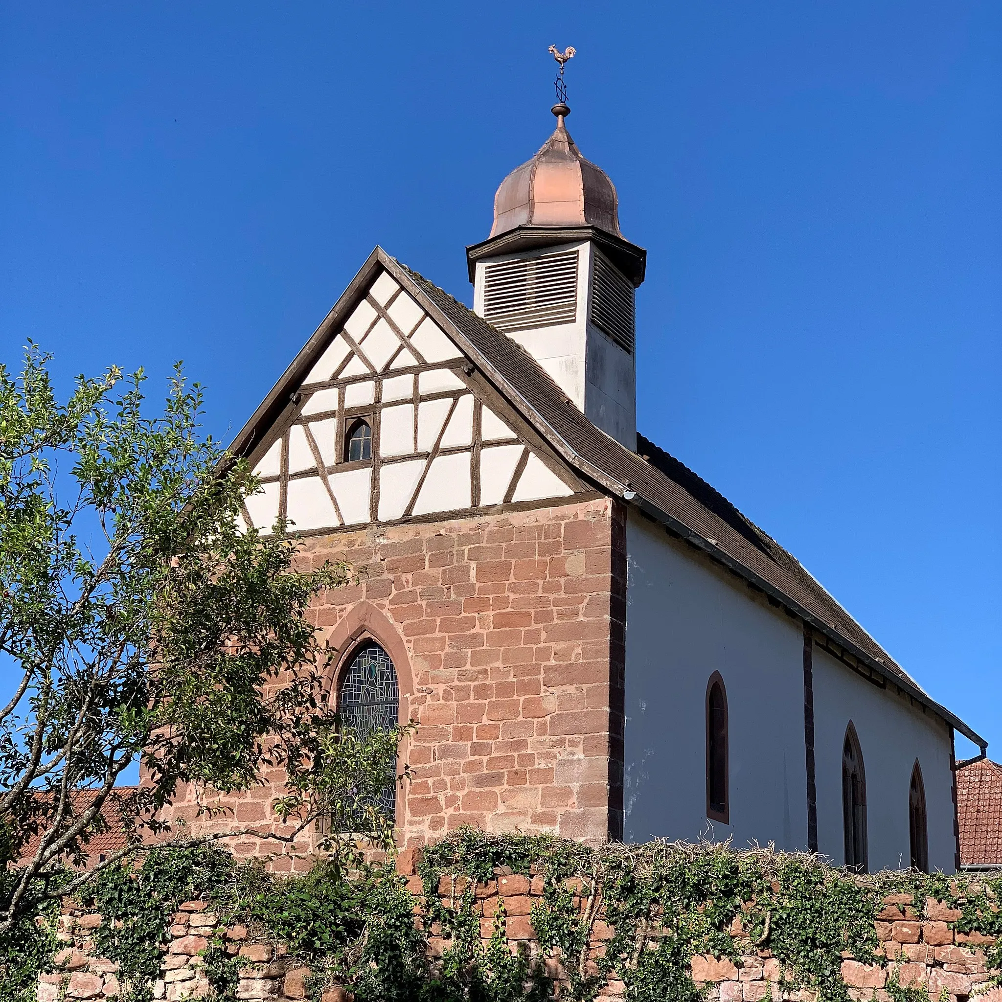 Photo showing: Église d'Erckartswiller dans le Bas-Rhin (France)