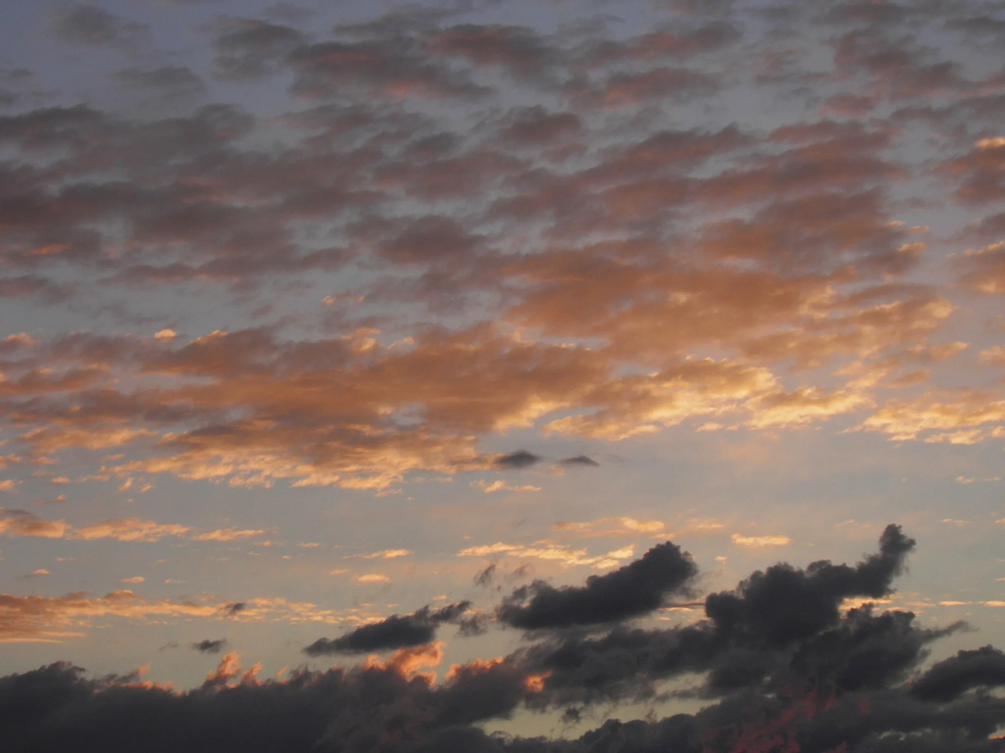 Photo showing: Coucher de soleil à Elsenheim (Bas-Rhin, France).