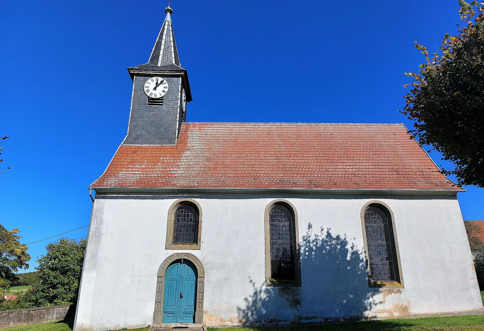 Photo showing: Eglise protestante à Eywiller