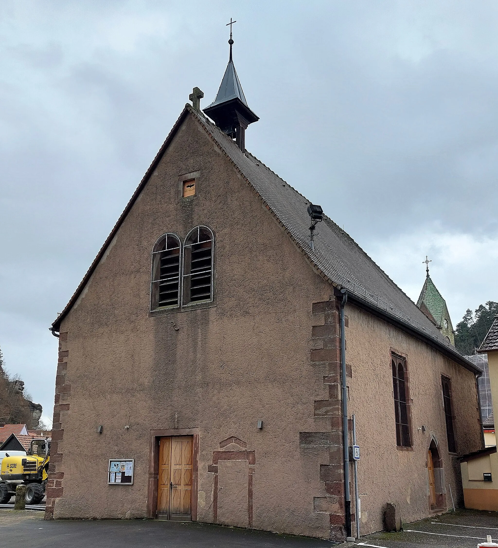 Photo showing: Église luthérienne (Graufthal)