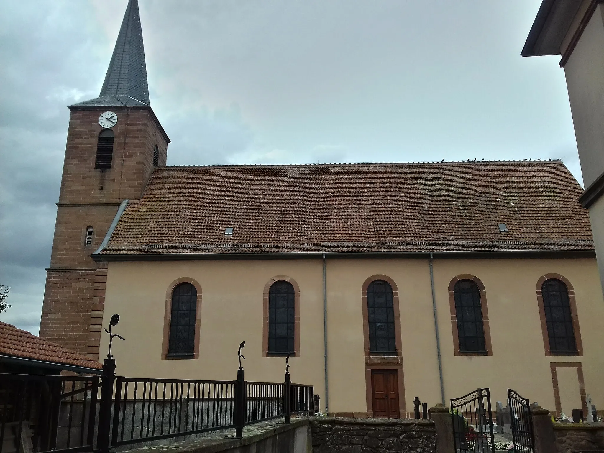 Photo showing: Eglise Saint-Martin d'Eschbach (Bas-Rhin)