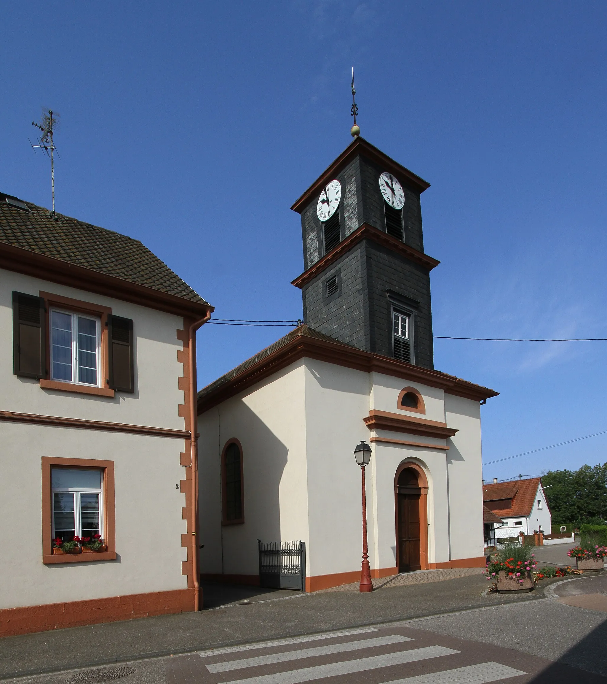 Photo showing: Church of Saint Stephen in Forstfeld.