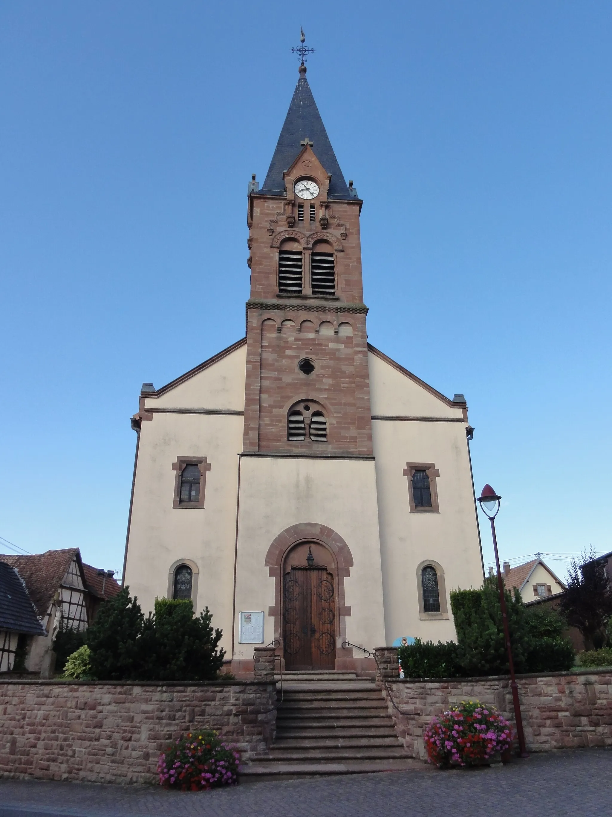 Photo showing: This building is indexed in the base Mérimée, a database of architectural heritage maintained by the French Ministry of Culture, under the reference IA67009136 .