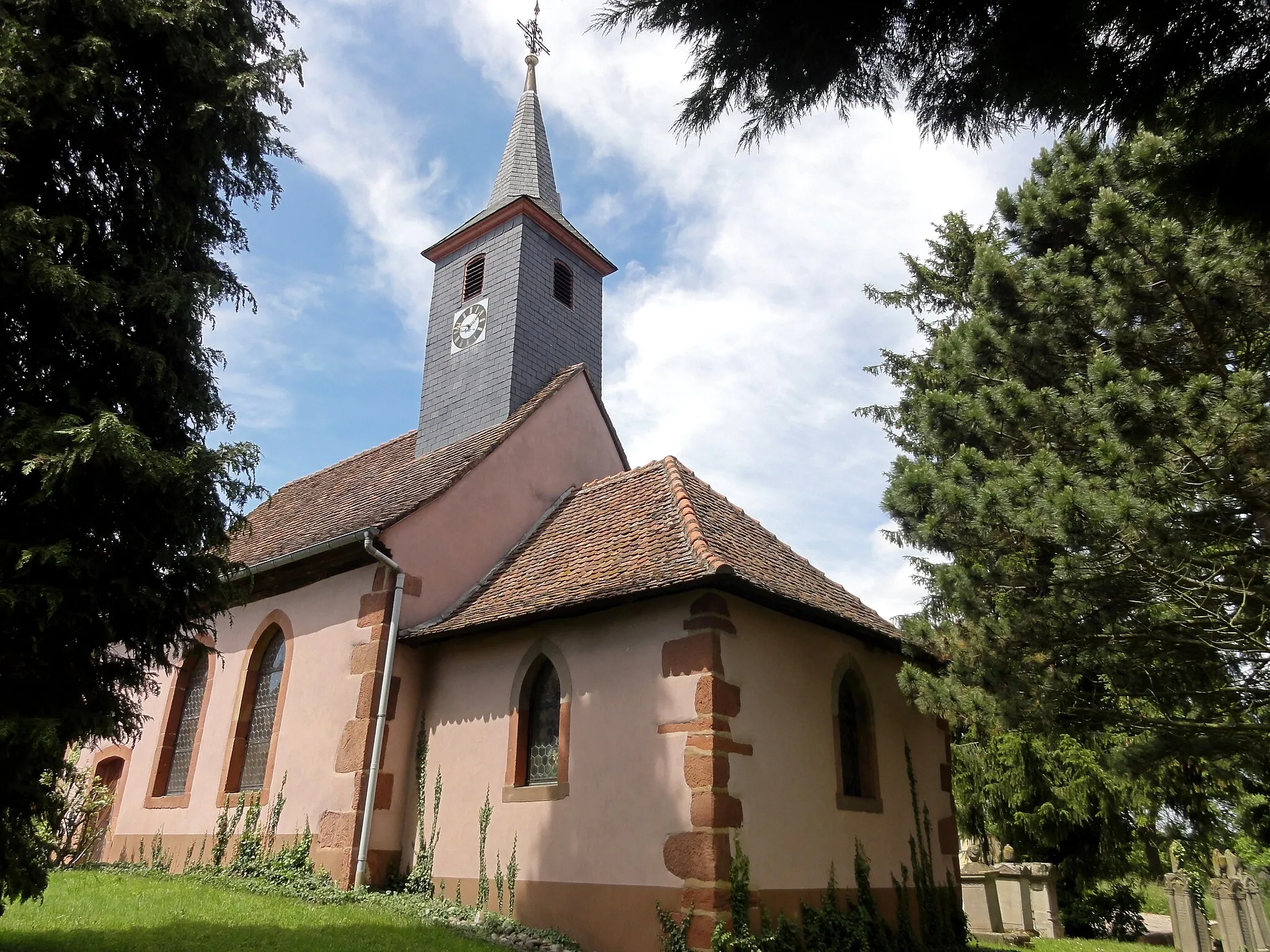 Photo showing: This building is indexed in the base Mérimée, a database of architectural heritage maintained by the French Ministry of Culture, under the reference IA67008985 .