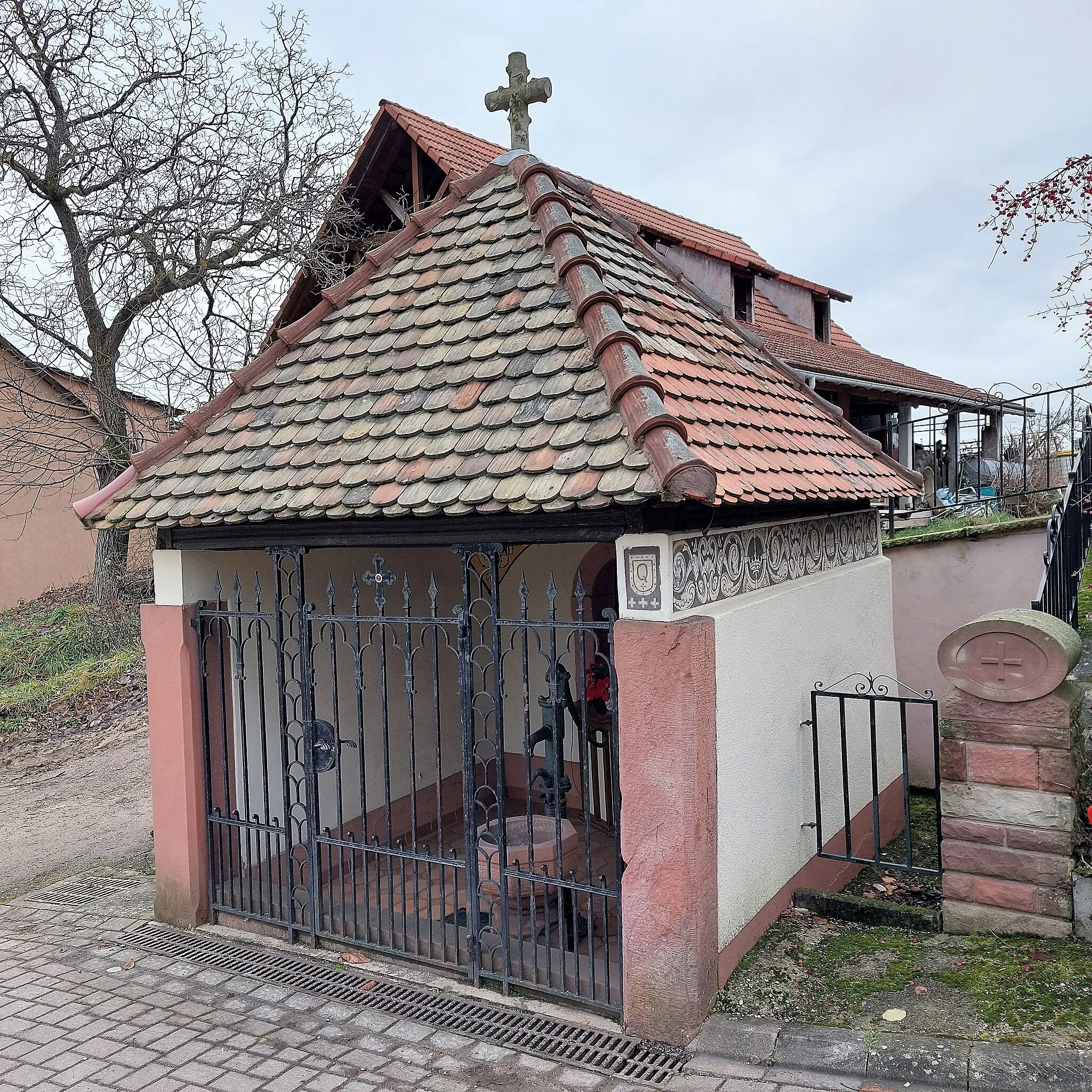 Photo showing: Chapelle rue de l'église à Haegen