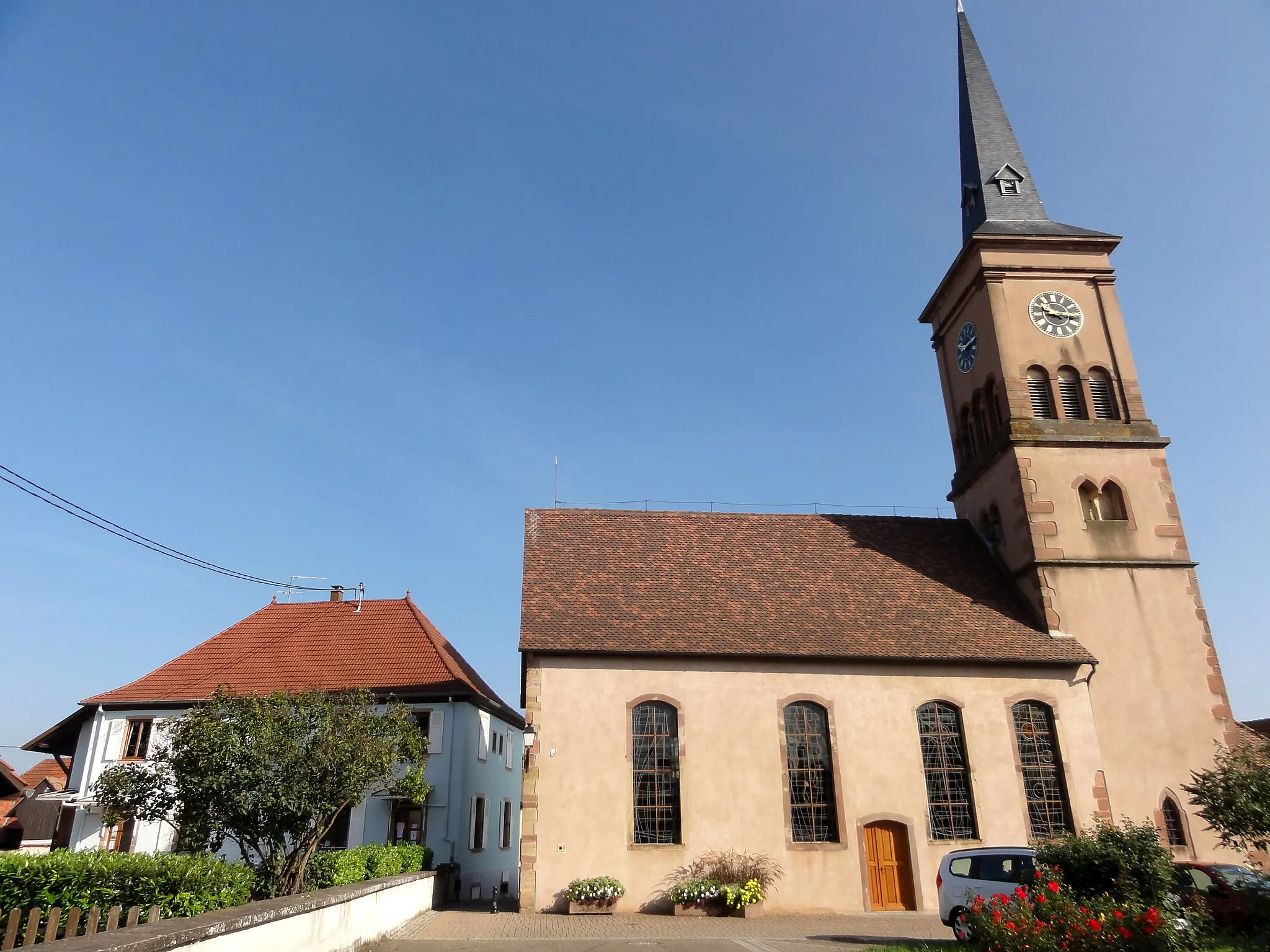 Photo showing: This building is indexed in the base Mérimée, a database of architectural heritage maintained by the French Ministry of Culture, under the reference IA00023806 .