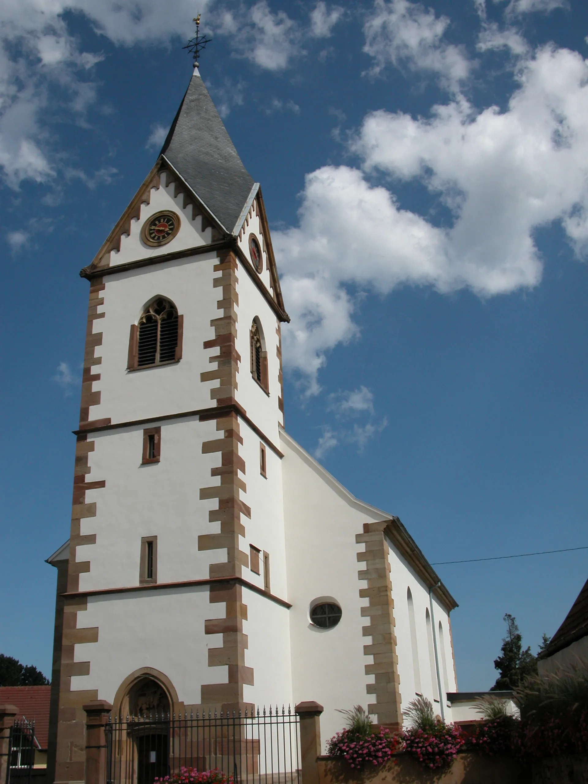 Photo showing: Église catholique Saint-Martin de Gresswiller