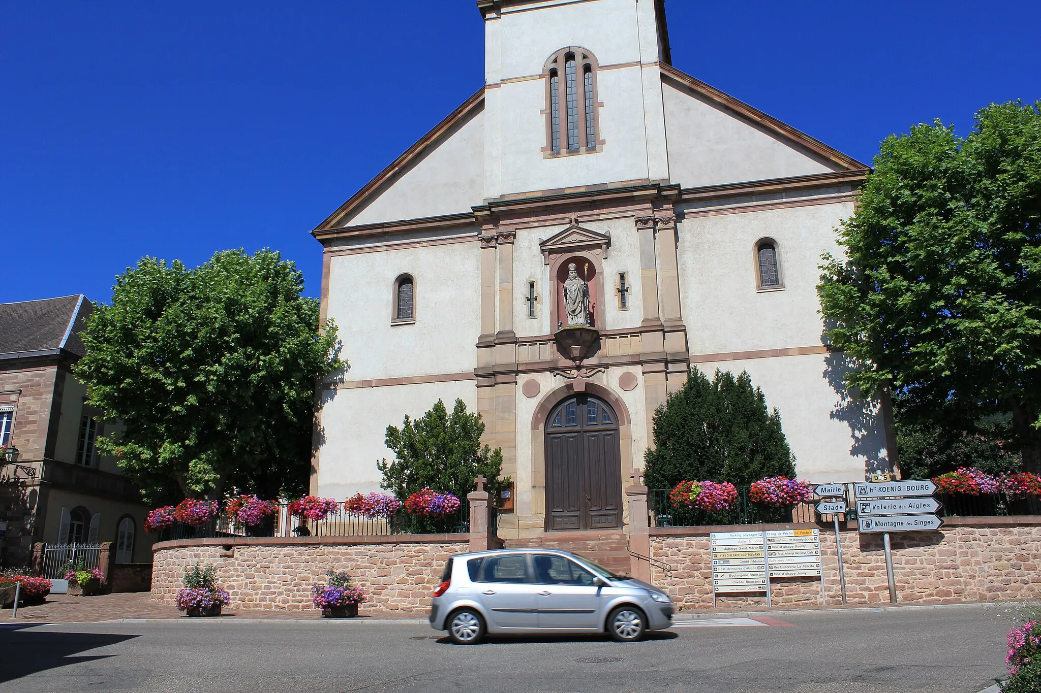 Photo showing: Kintzheim Church