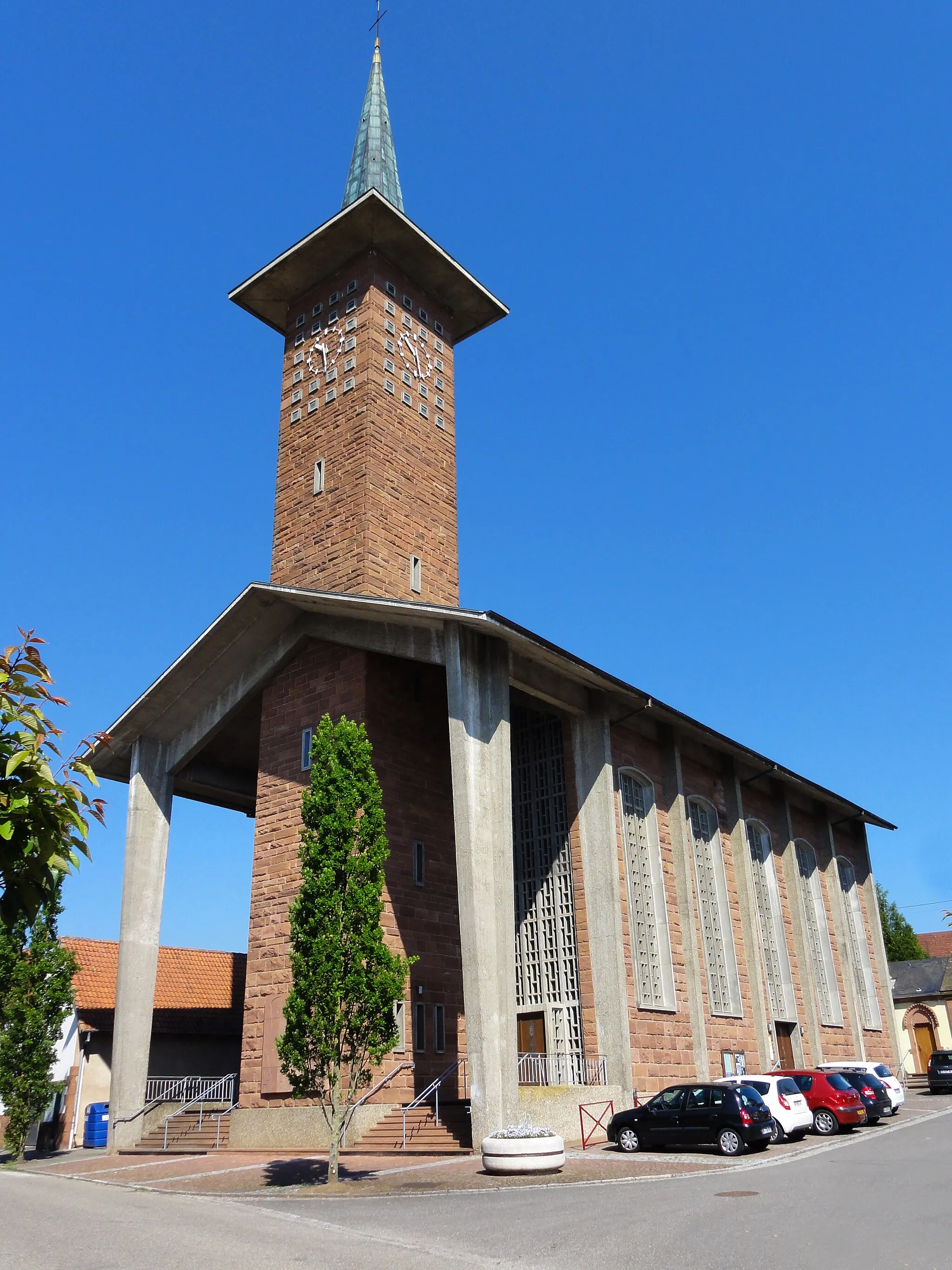 Photo showing: This building is indexed in the base Mérimée, a database of architectural heritage maintained by the French Ministry of Culture, under the reference IA67005158 .