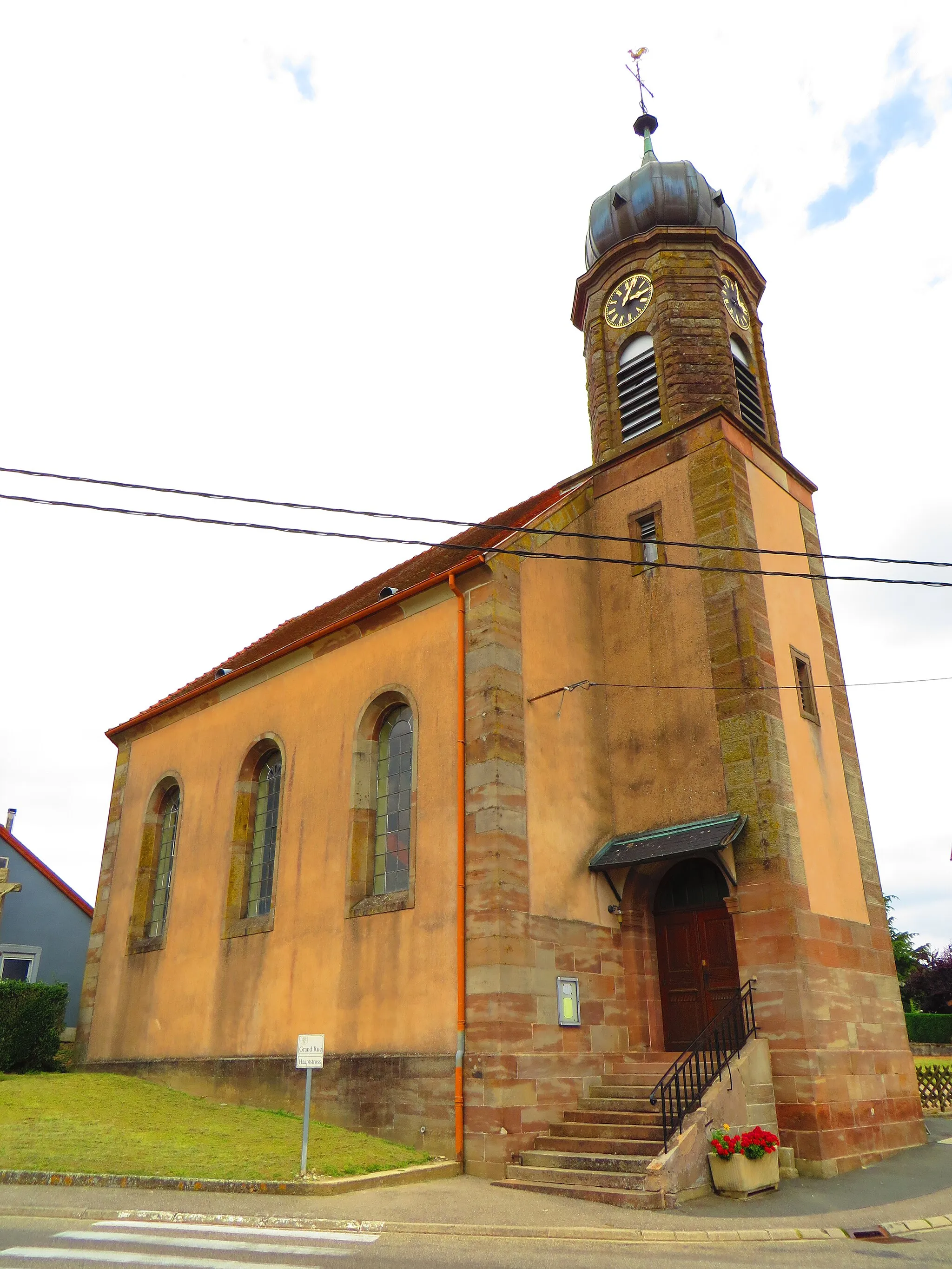 Photo showing: Kirrberg 67 Église Luthérienne