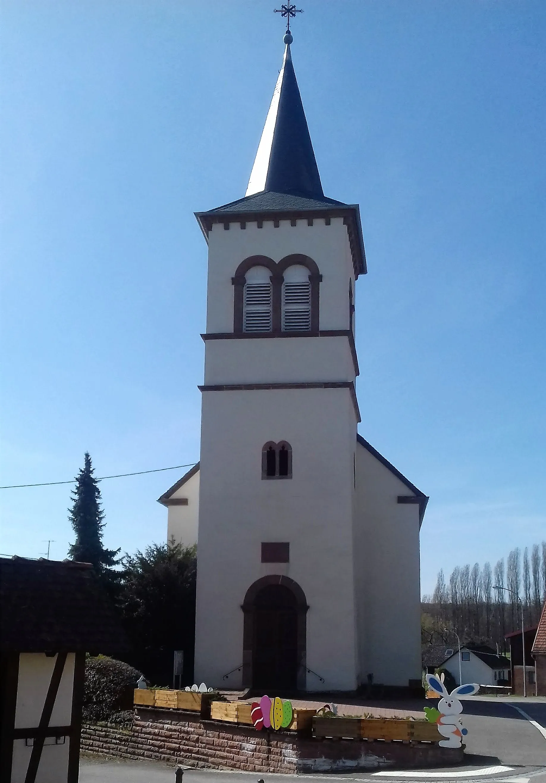 Photo showing: Eglise luthérienne de Keffenach