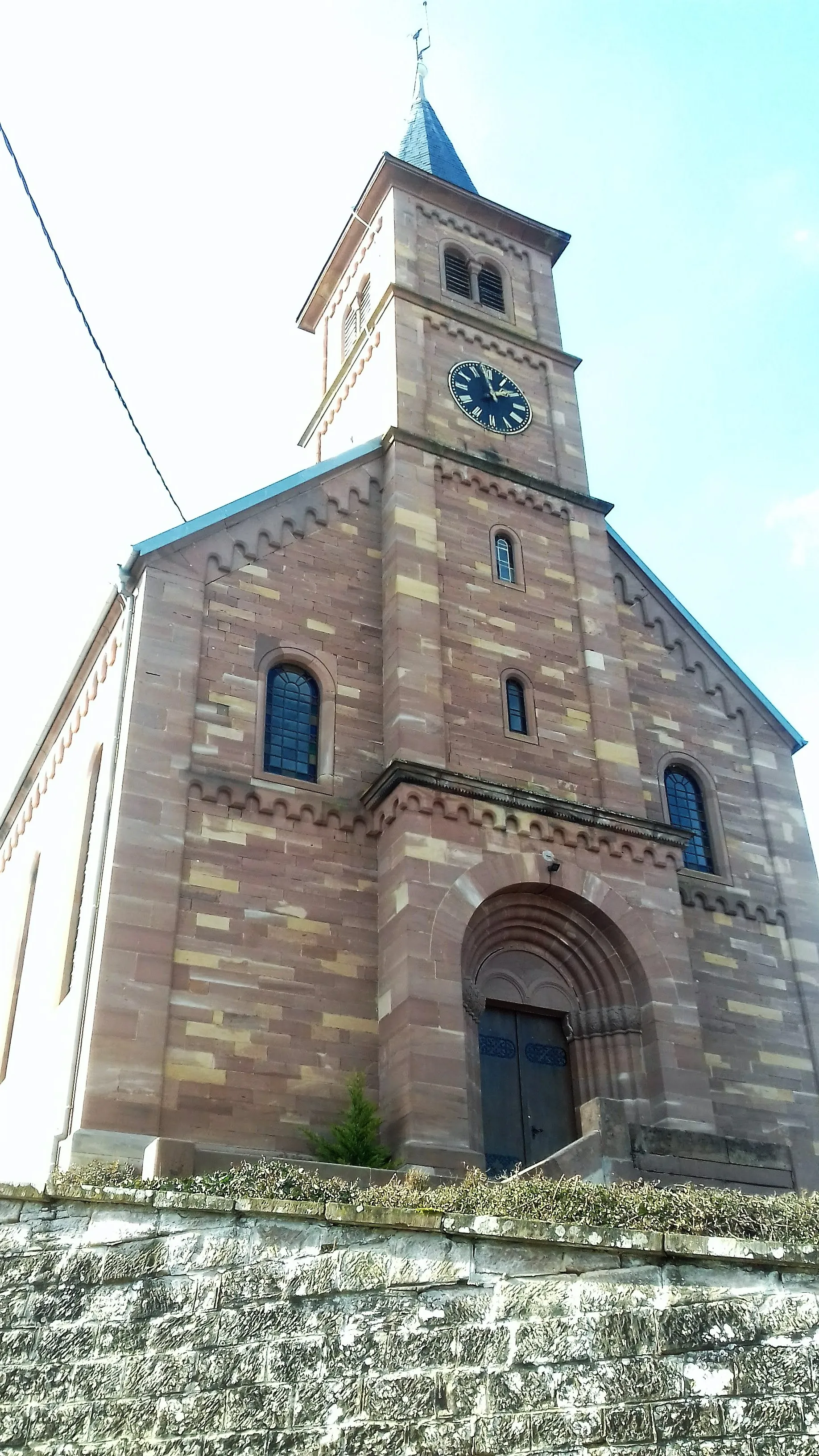 Photo showing: Eglise protestante de Langensoultzbach