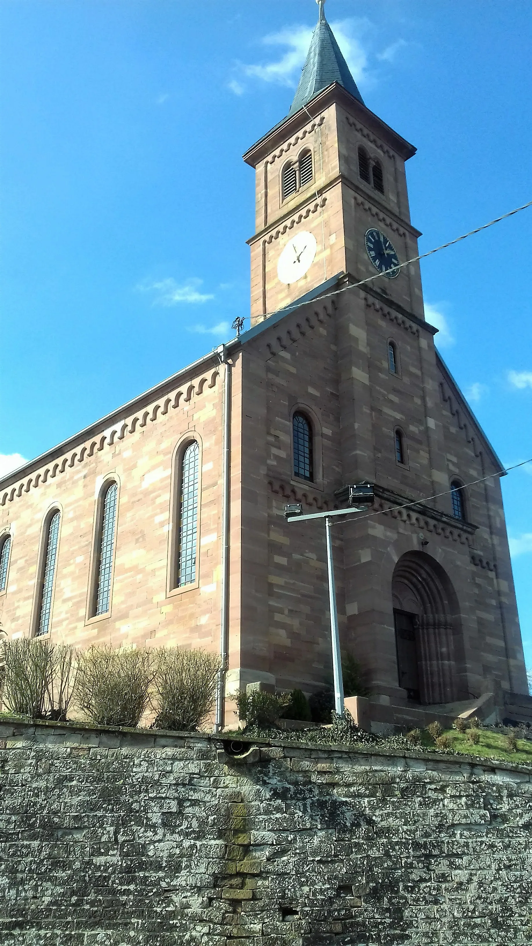 Photo showing: Eglise protestante de Langensoultzbach