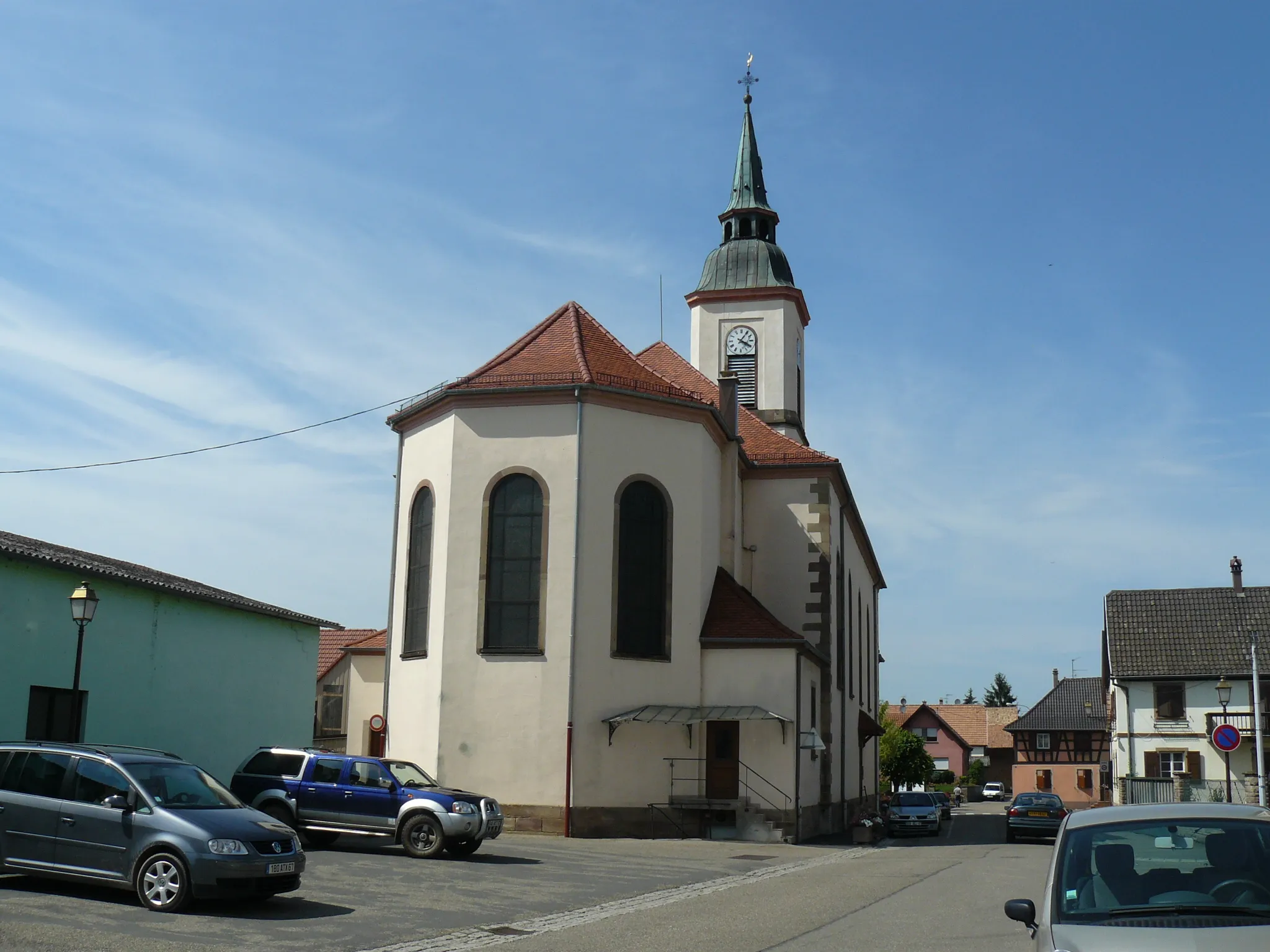 Photo showing: Église Saint-Epvre (1815) Krautergersheim, Strasbourg, Bas-Rhin