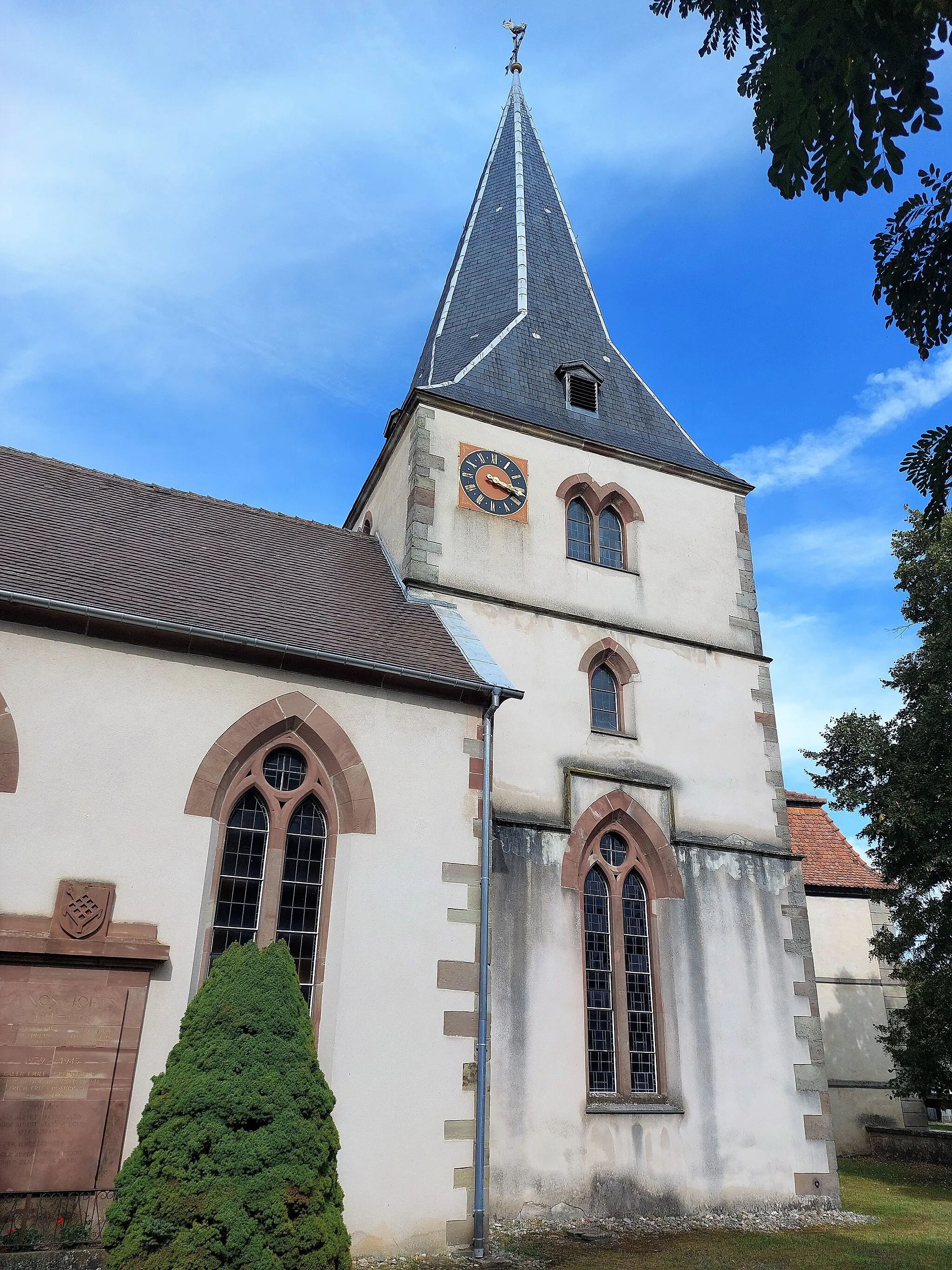 Photo showing: Église protestante (Lorentzen)