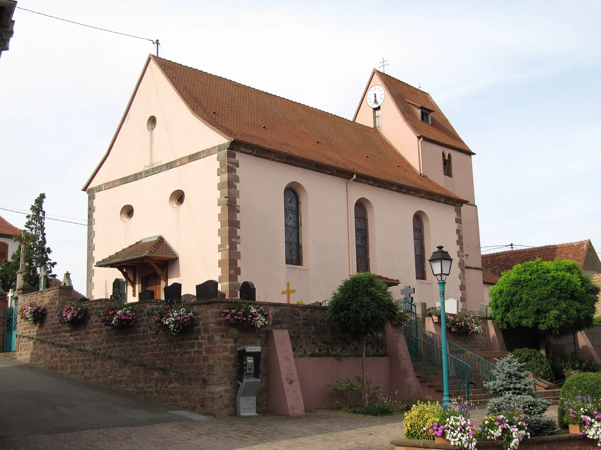 Photo showing: Littenheim, église Saint Pierre