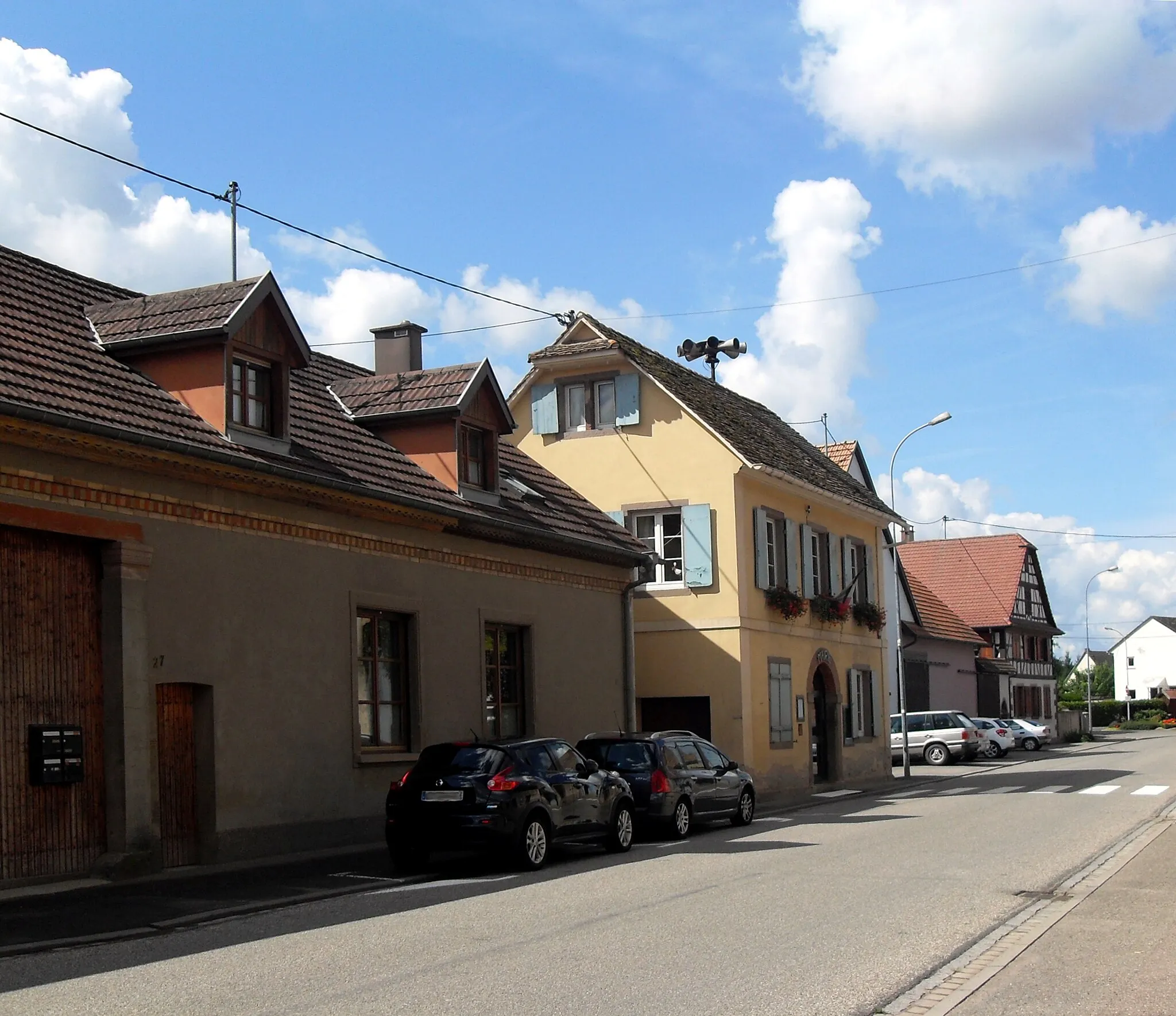 Photo showing: La mairie de Mittelschaeffolsheim