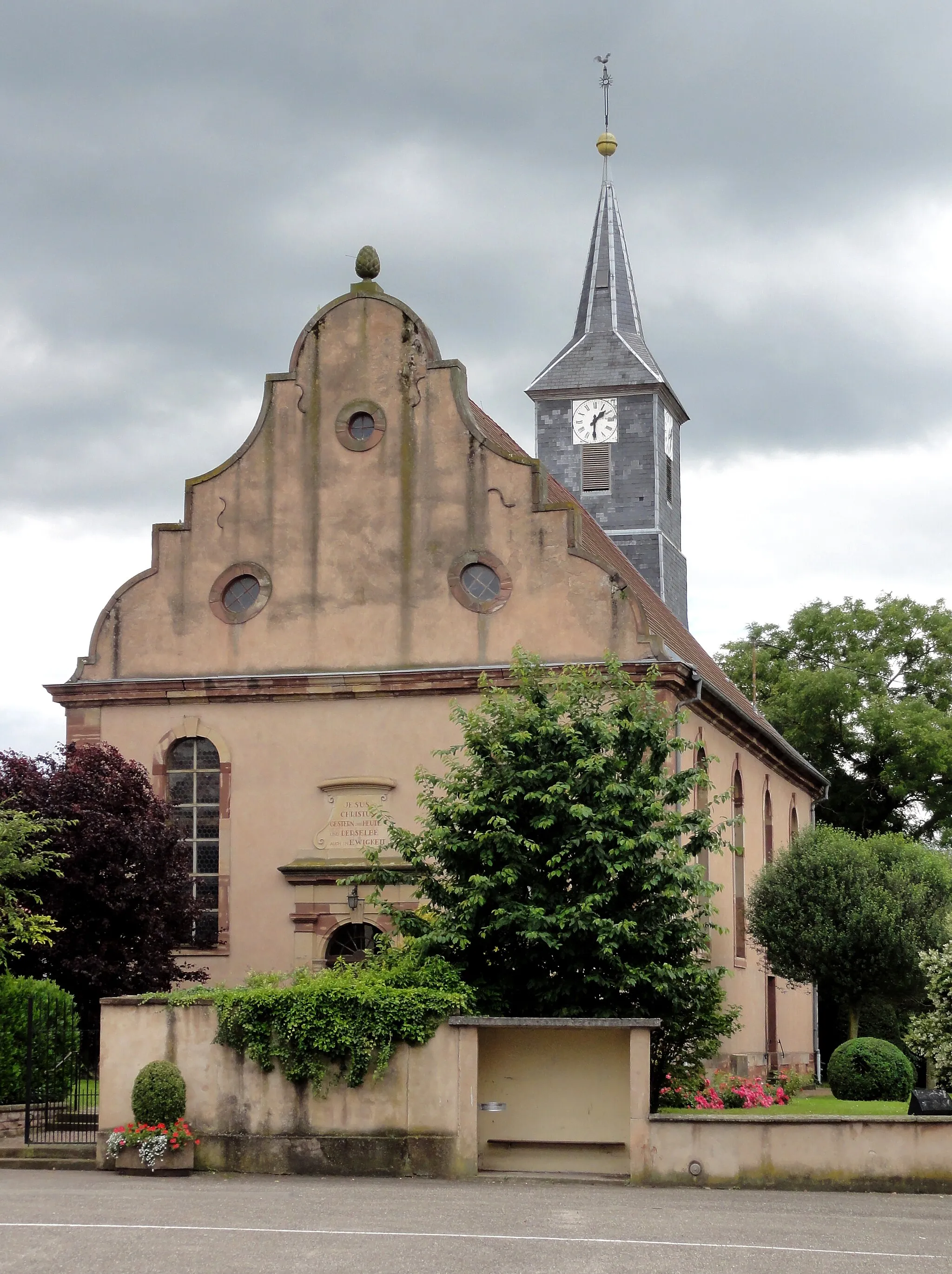 Photo showing: This building is indexed in the base Mérimée, a database of architectural heritage maintained by the French Ministry of Culture, under the reference IA67009173 .